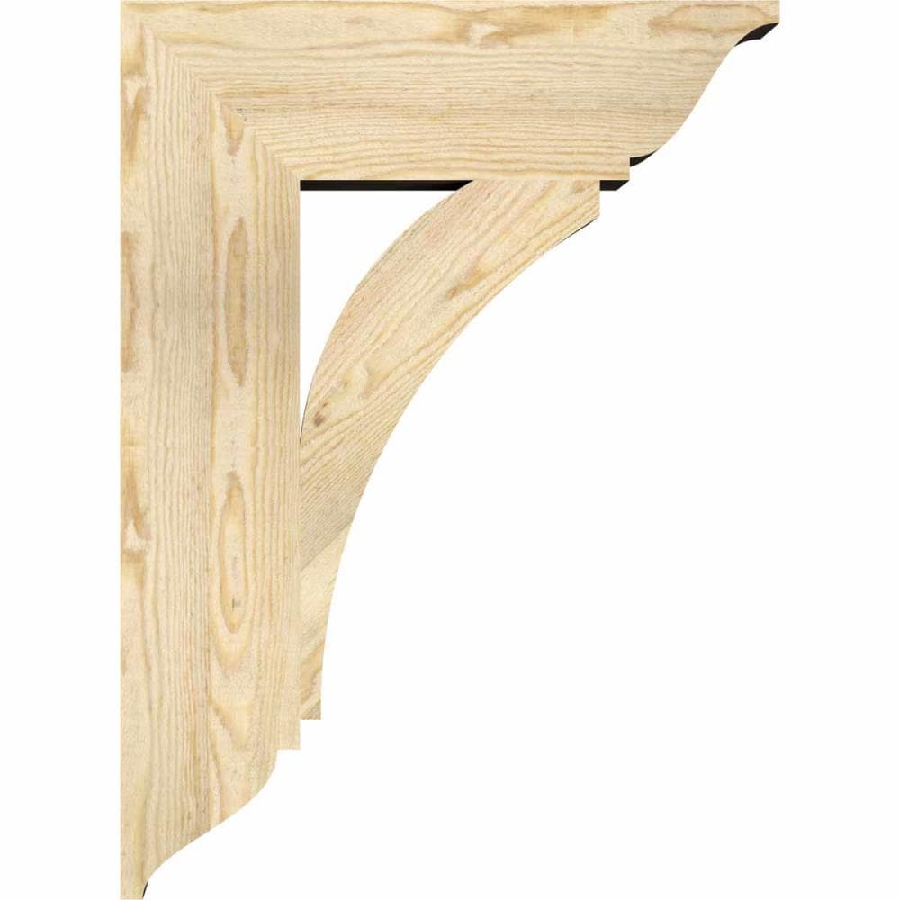 Ekena Millwork BKT06X22X30THR01RDF Exterior-Brackets-Braces - View #3