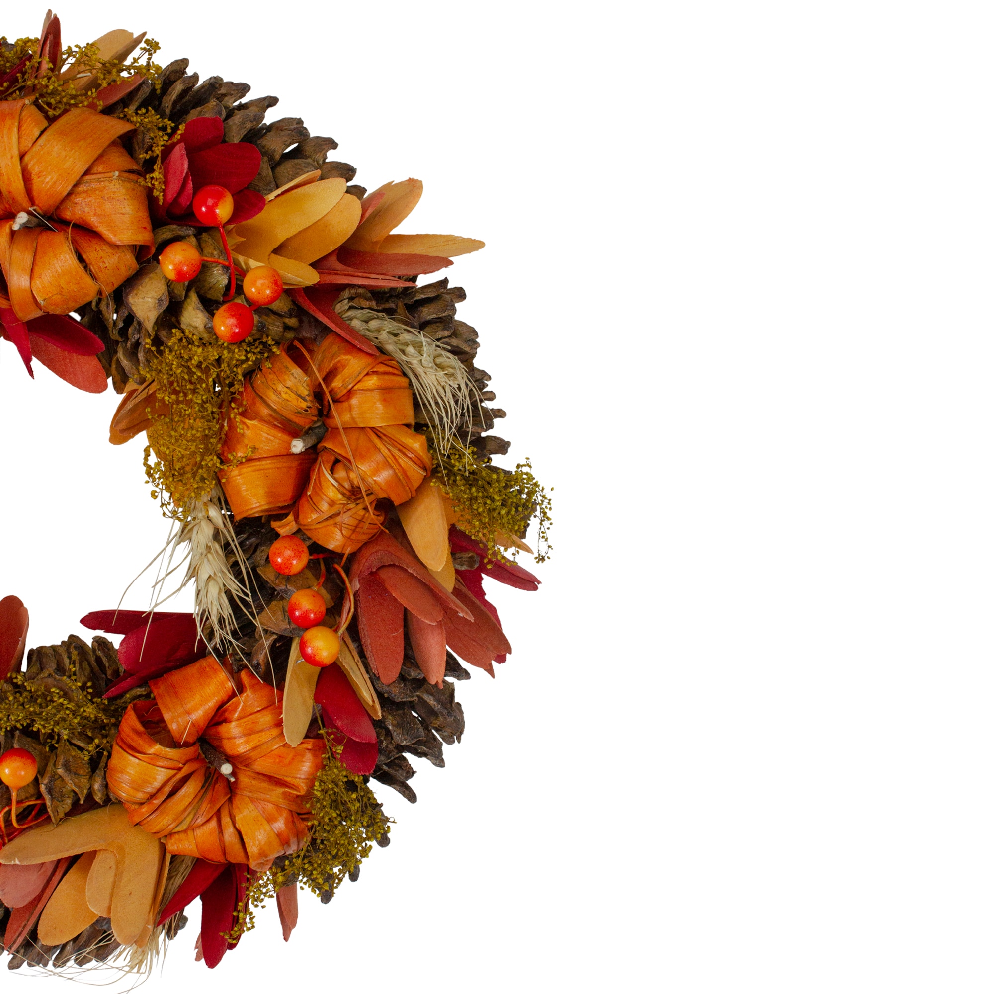 Northlight 34300484 Artificial-Thanksgiving-Wreaths - View #4