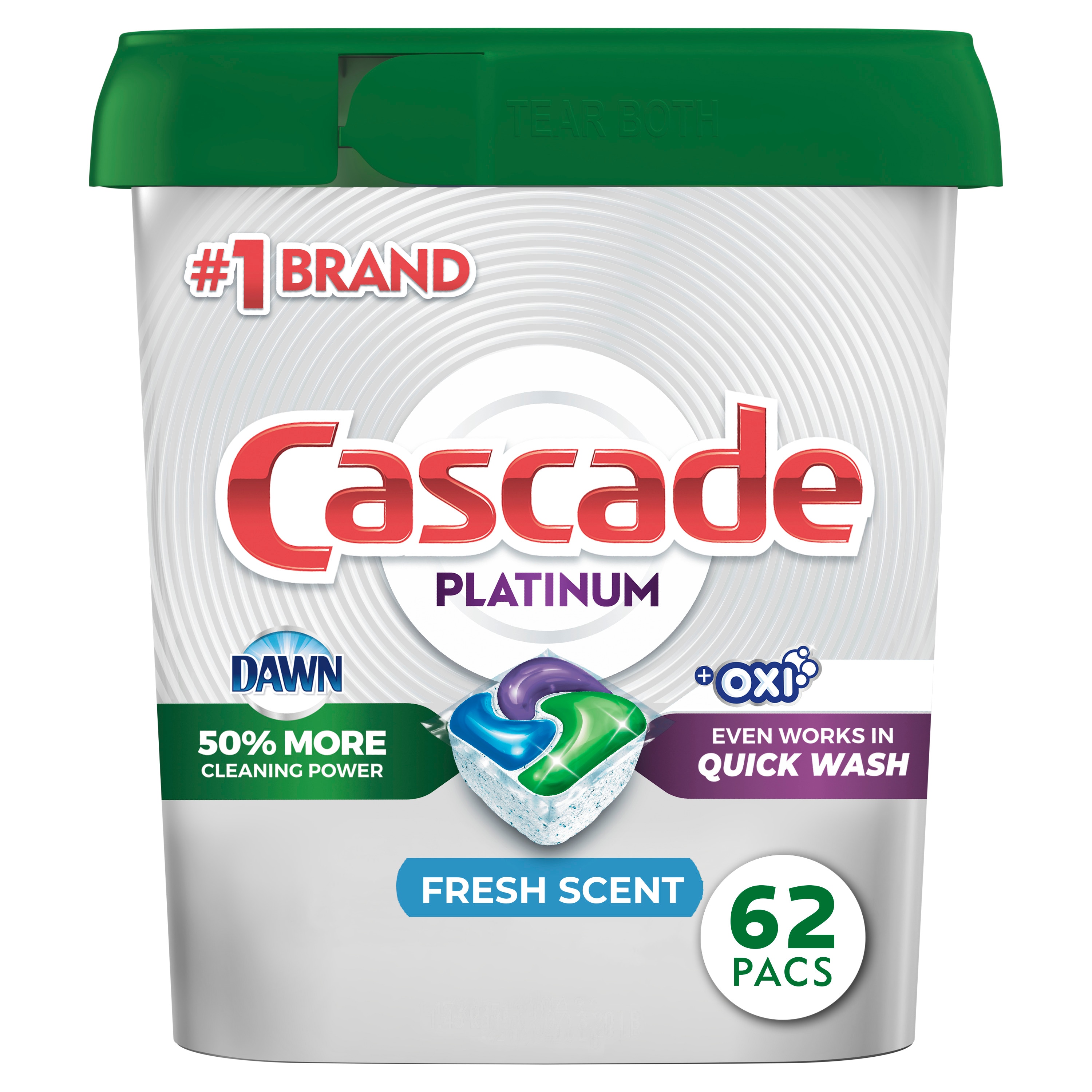 CASCADE DISHWASHER PODS - HOW TO USE 