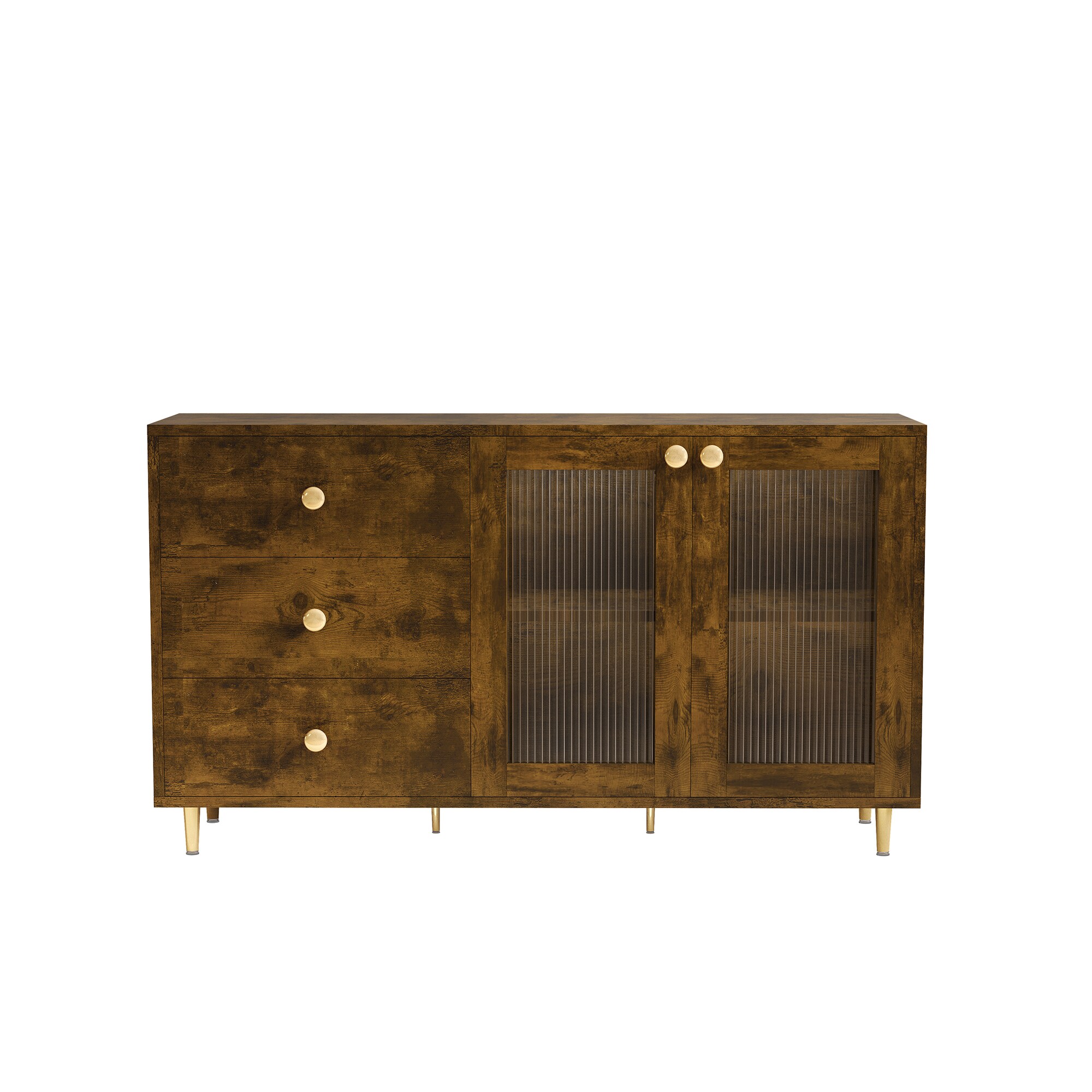 Bybafun YD2700116 Contemporary/Modern Brown Sideboard