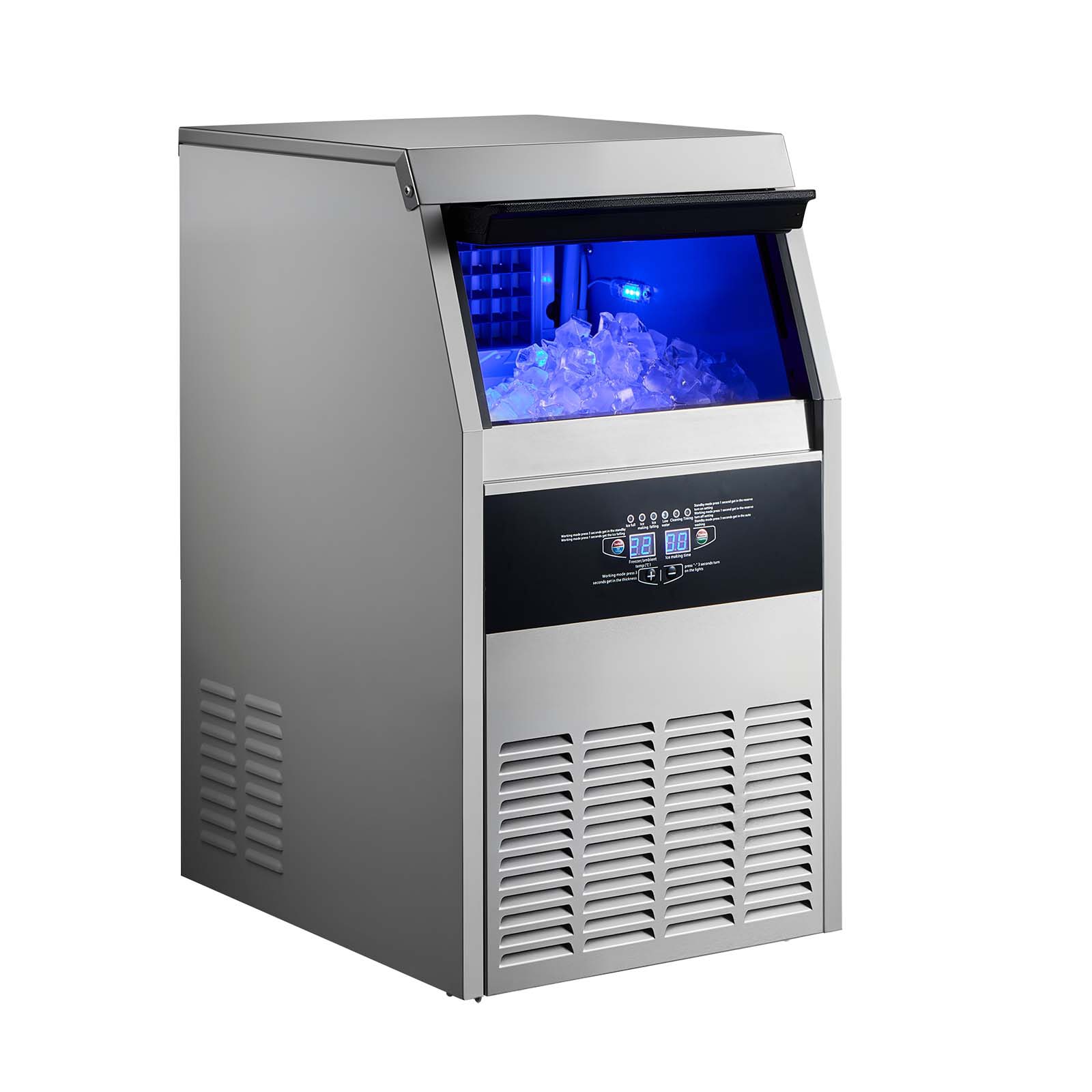 VEVOR 15.94-in Flip-up Door For Commercial Use Cubed ( 130 LBs/D 30 Storage )