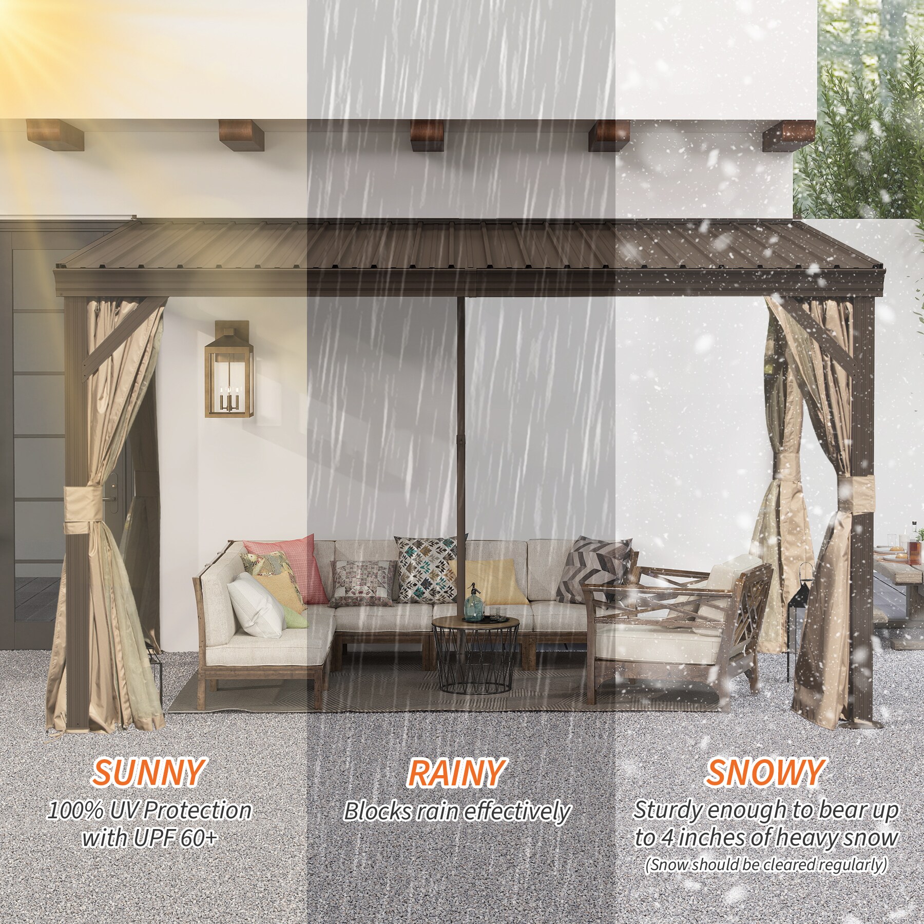 Mondawe MD-LGMF1679 Wood-Resin-Gazebos - View #8