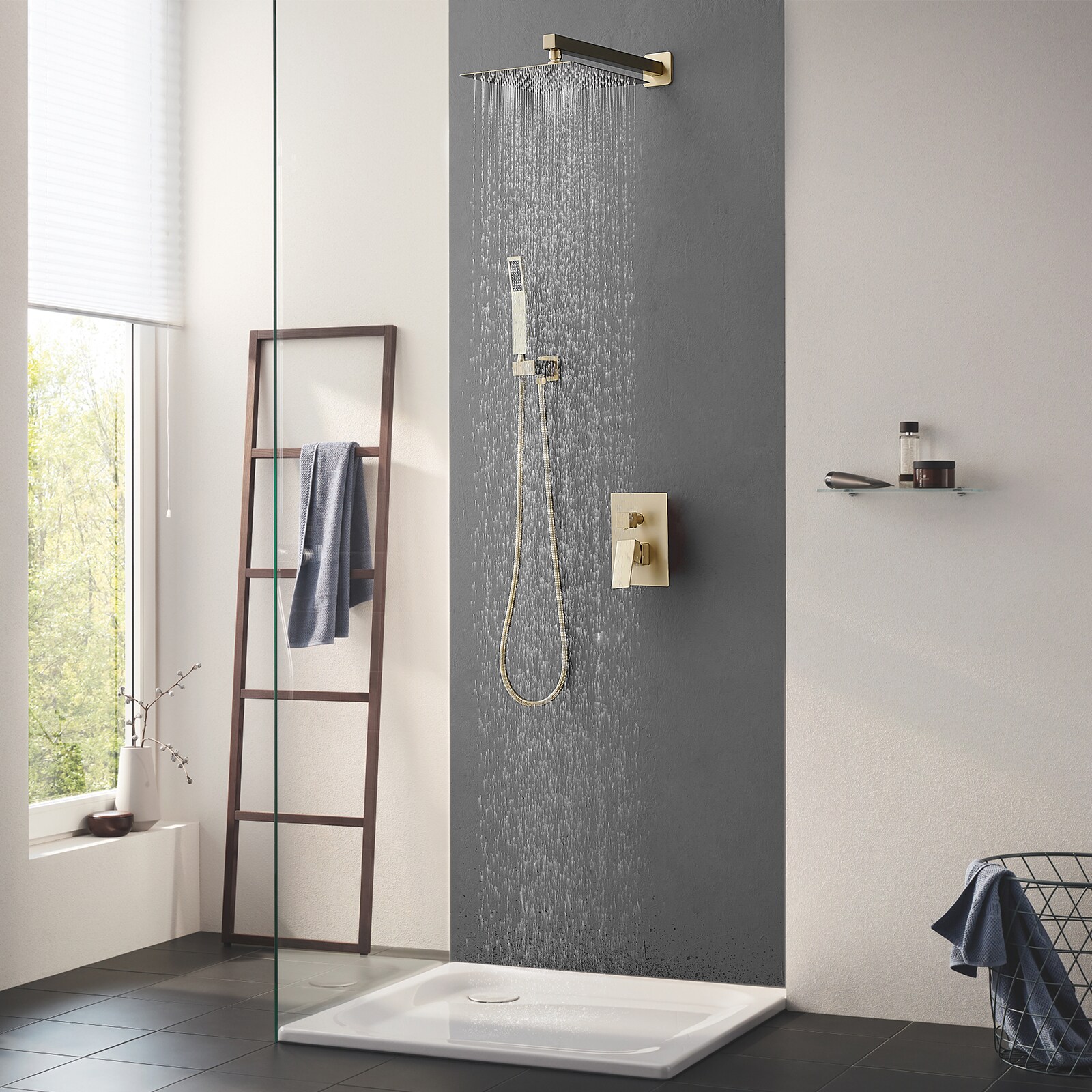 Fapully FA-B-3003NG-12 Showerhead-Bar-Panels - View #2