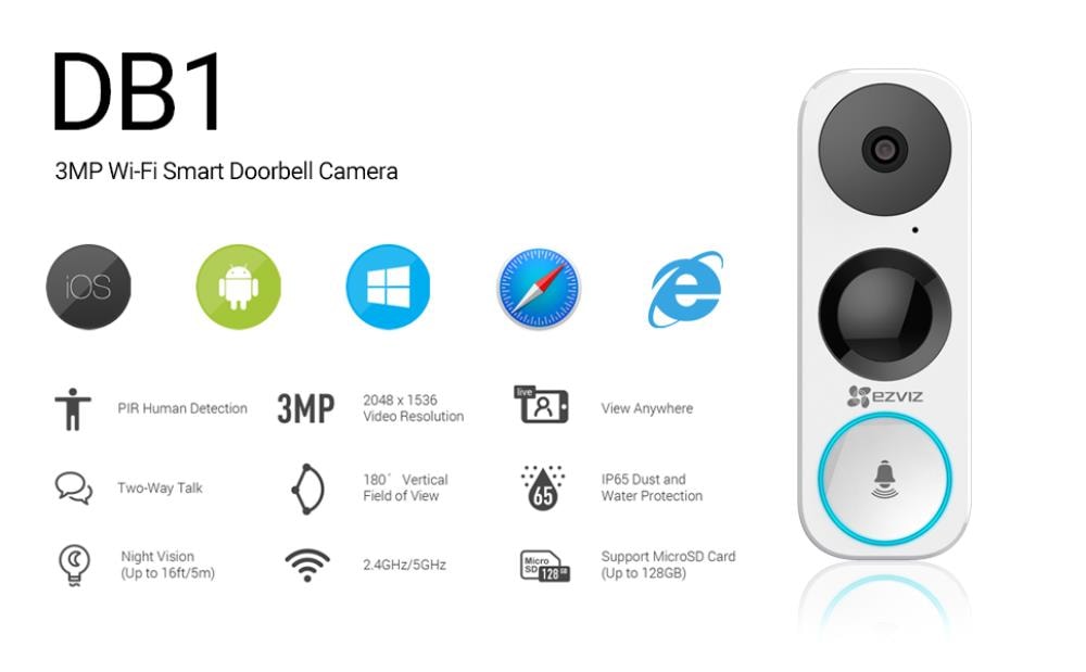 EZVIZ EZDB11B3 Video-Doorbells - View #8