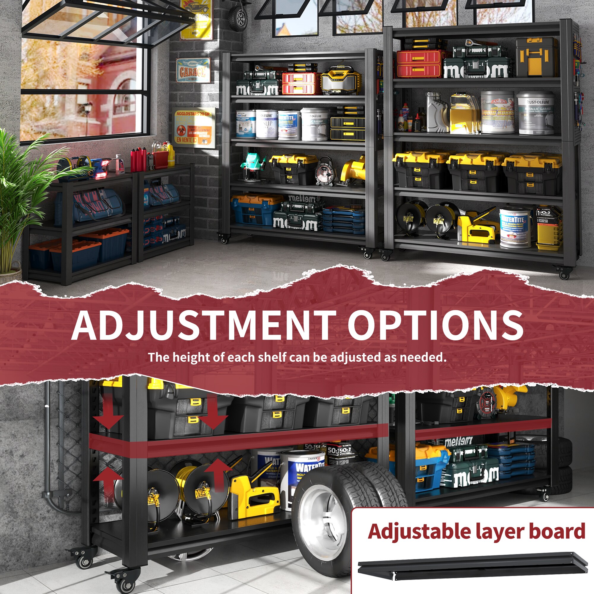Kahomvis LIKE-QPS4-378 Free-Standing-Shelving - View #7