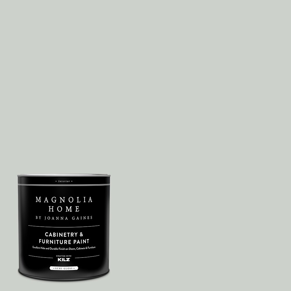 Magnolia Home MAG081-4082237  by Joanna Gaines Semi-gloss Dark Moon MAG081 Tintable Cabinet Furniture Paint Enamel ( 1-quart )