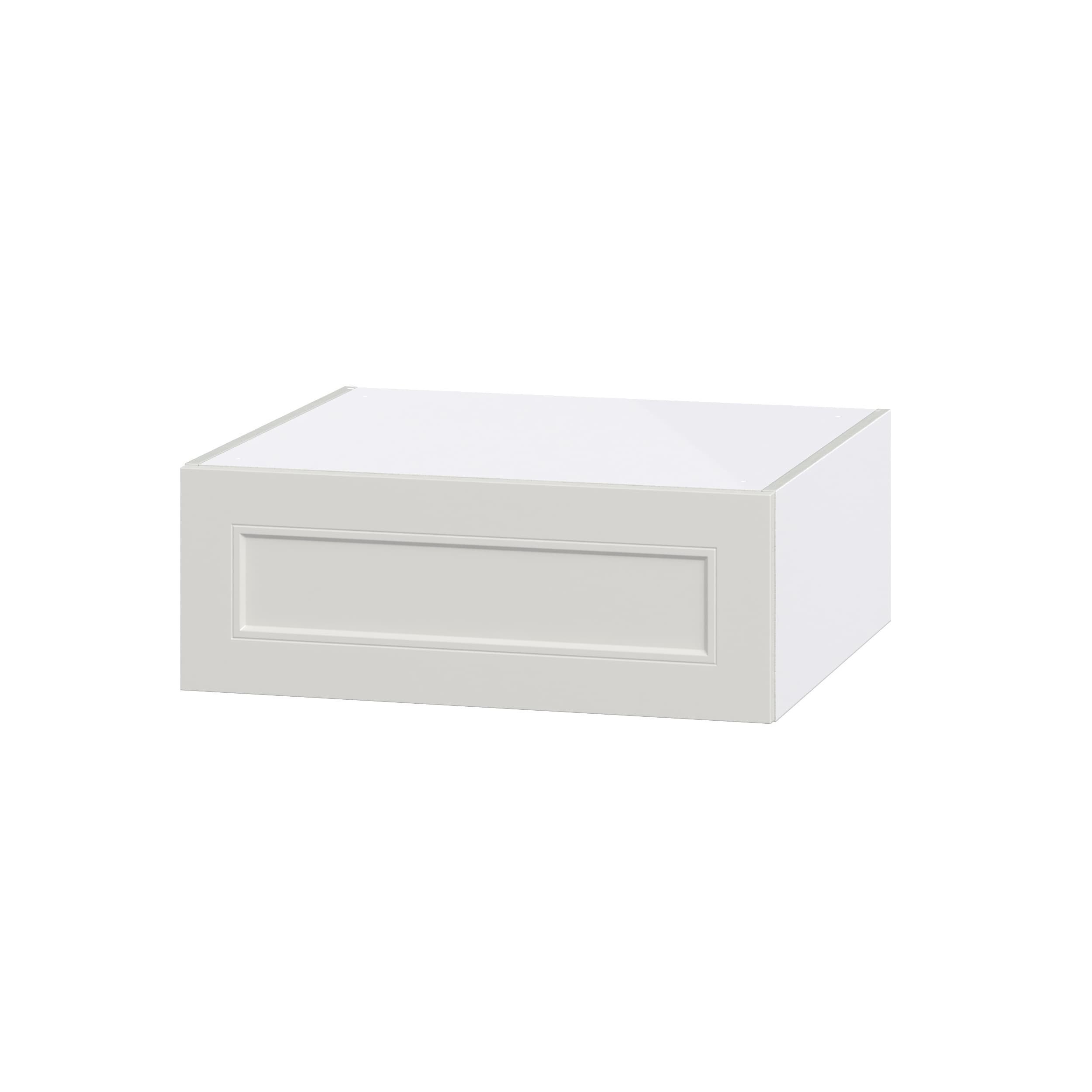 Hugo&Borg Belcourt 27-in W x 15-in H x 24-in D Gray Painted Wall Fully Assembled Cabinet (Recessed Panel Shaker Door Style)