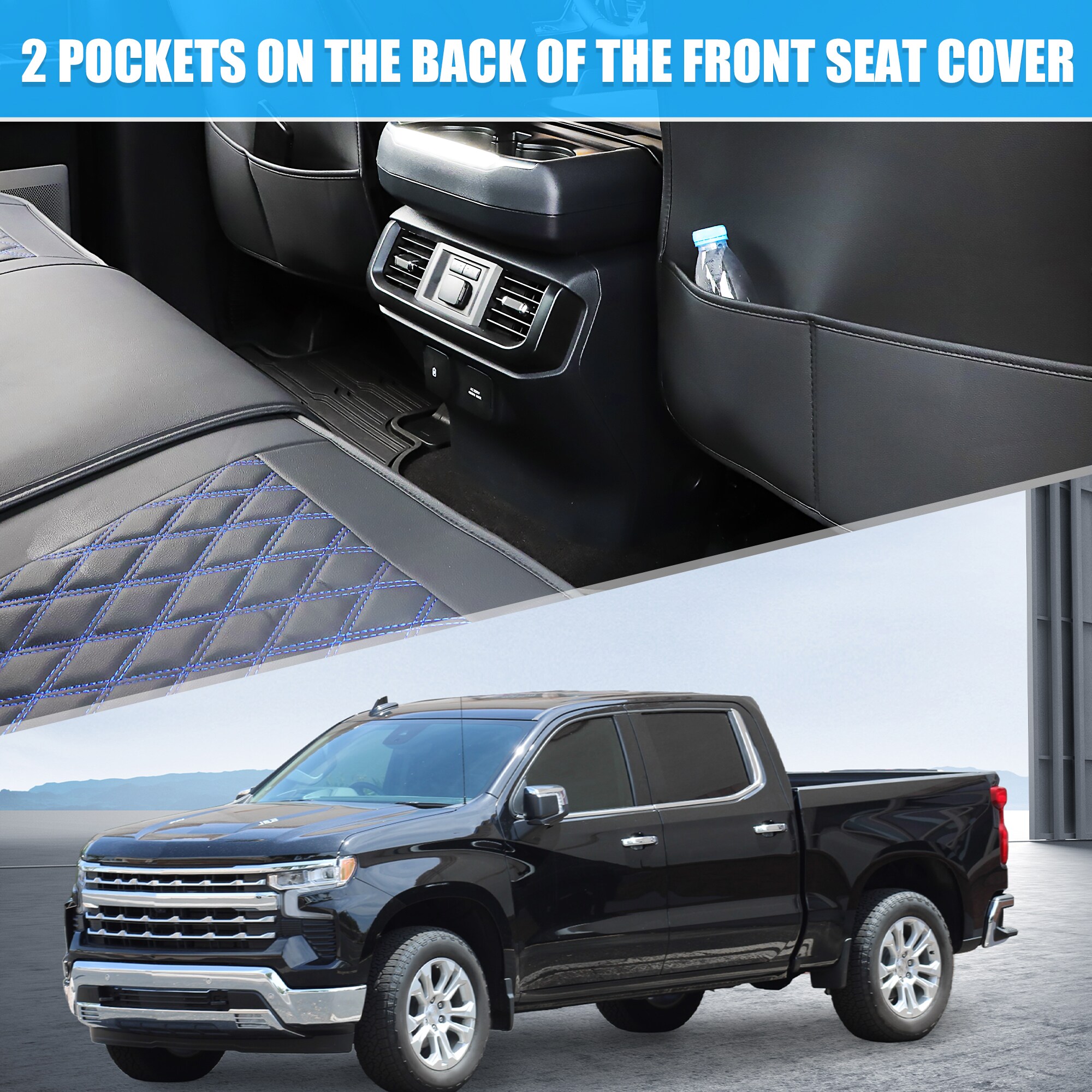 Unique Bargains S25112102UX1855 Car-Seat-Covers - Thumbnail View #3