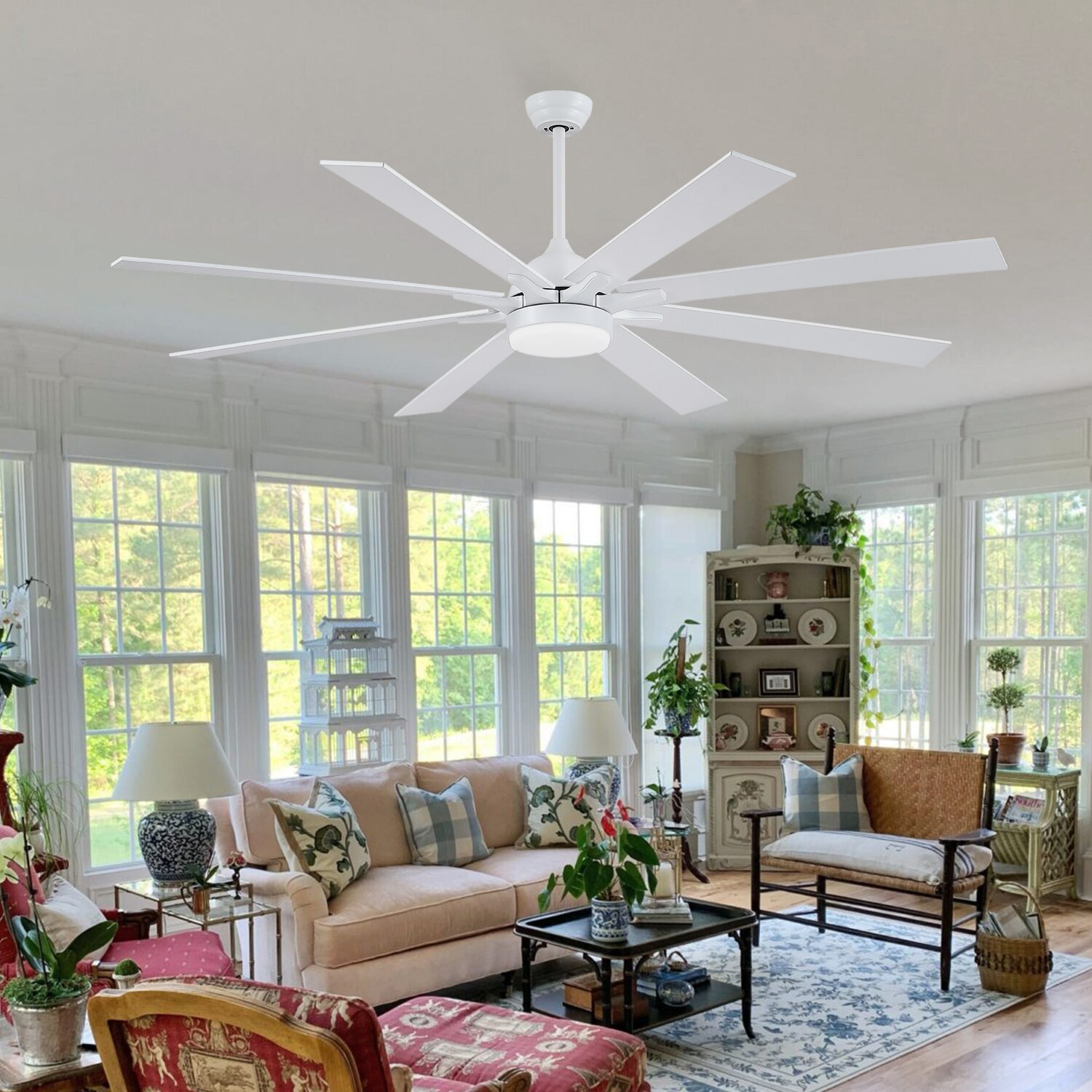 Gleam Flare GF-9888-72WH Ceiling-Fans - View #8