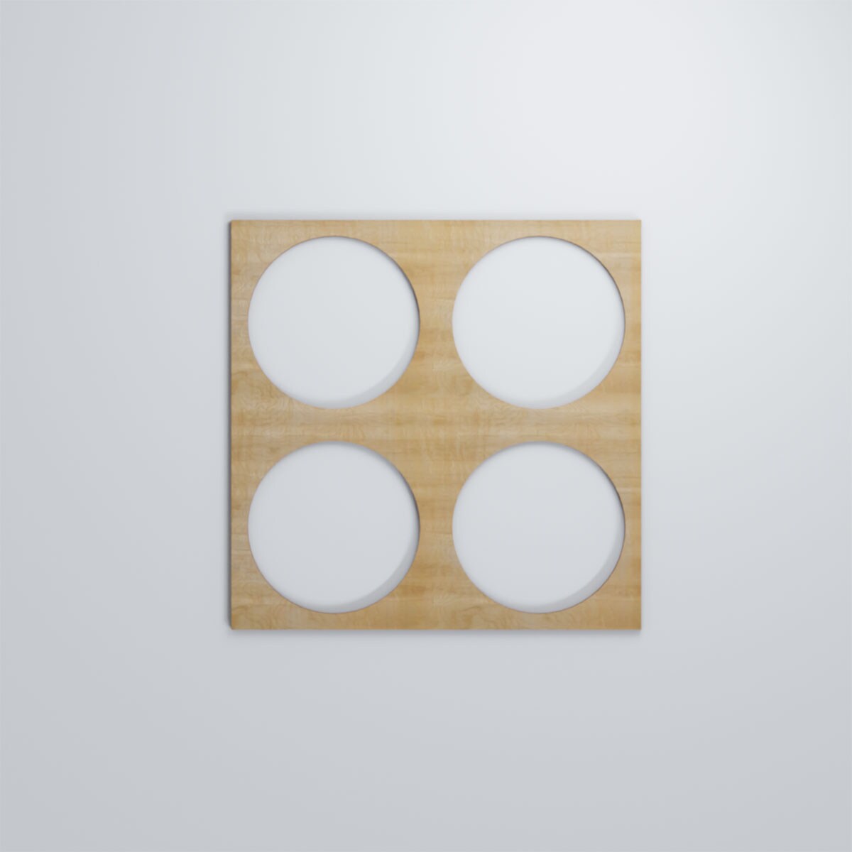 Ekena Millwork WALW24X24X0375WEMHI Wall-Panels - View #2