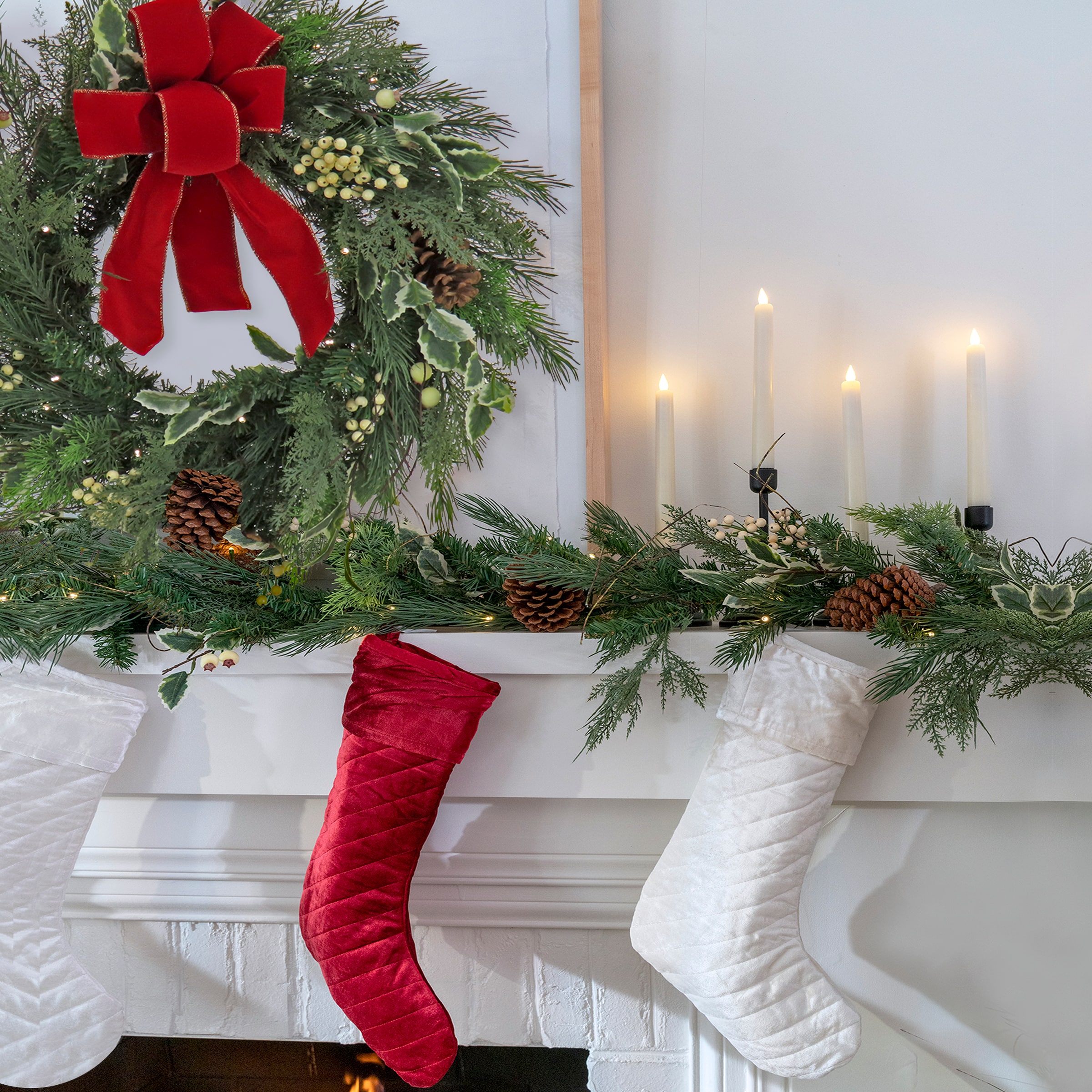 National Tree Company HGTHY63-30022WB Artificial-Christmas-Wreaths - View #4
