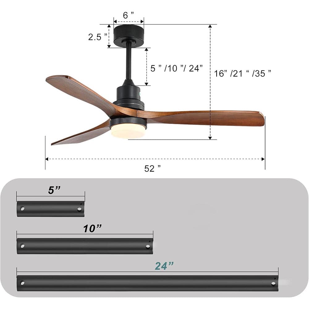 JUJABU FAN-12 Ceiling-Fans - View #4