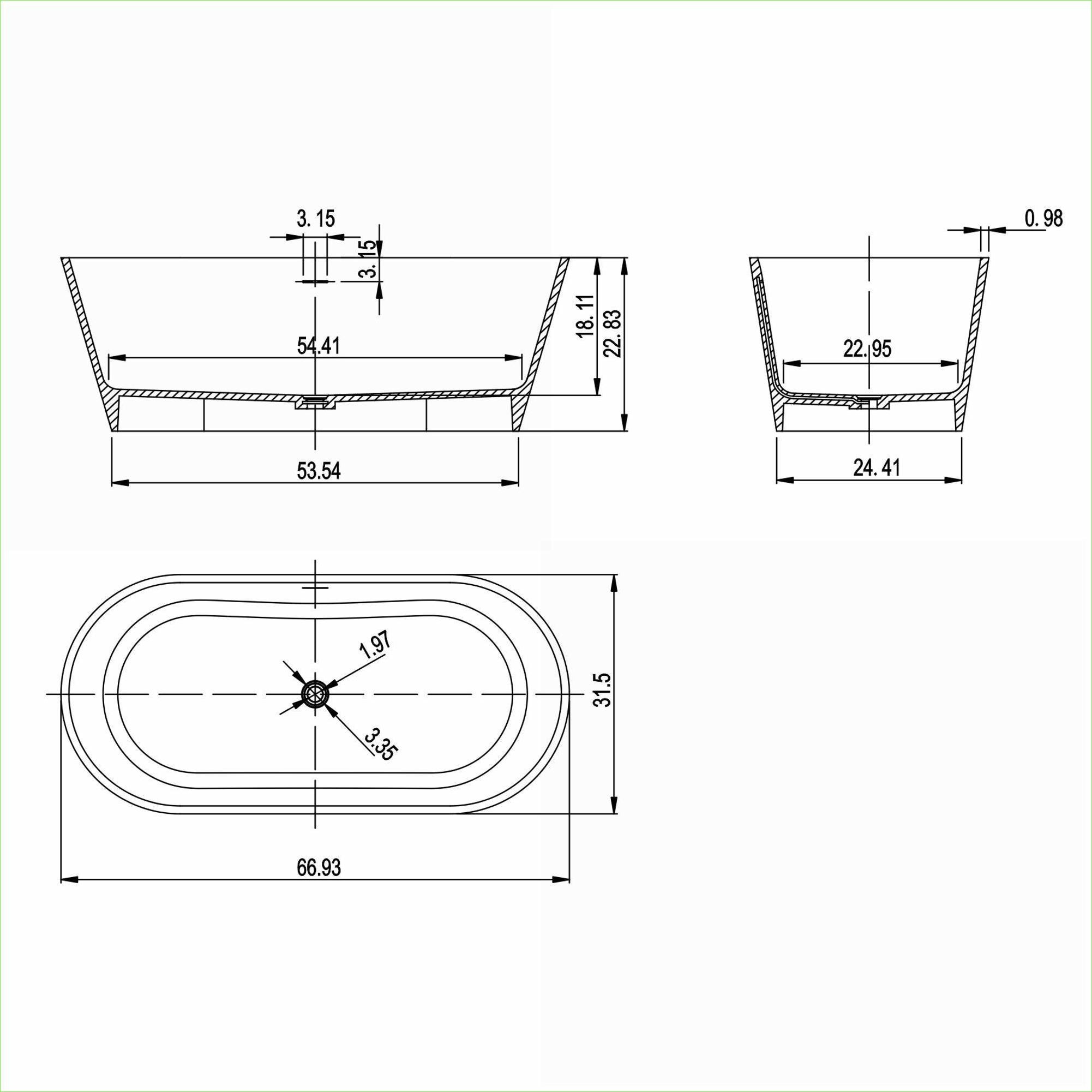 Watnature K26ZQWU53BJG bathtubs - View #13