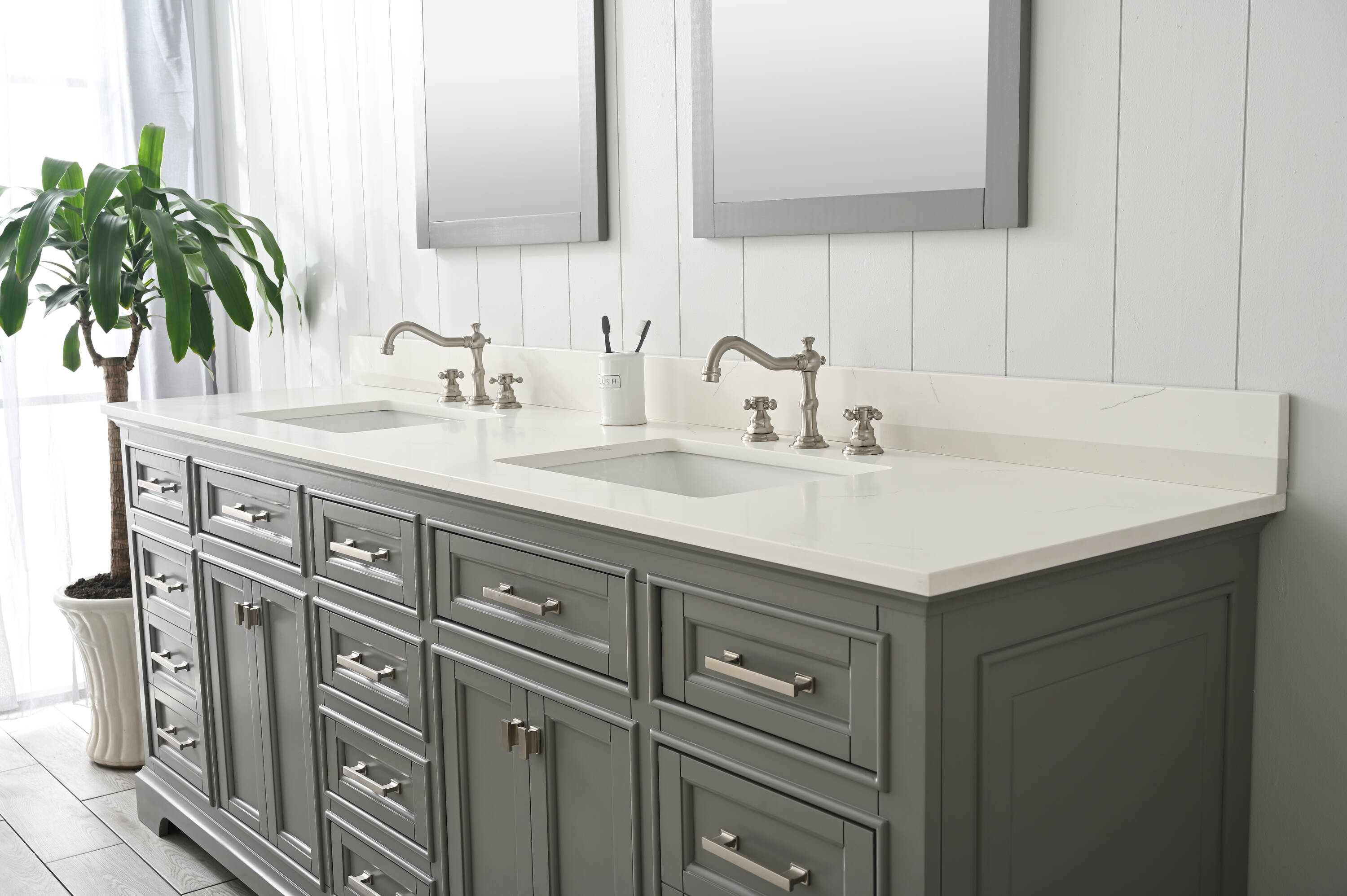 Design Element ML-84-GY Bath-Vanity-Combo - View #5