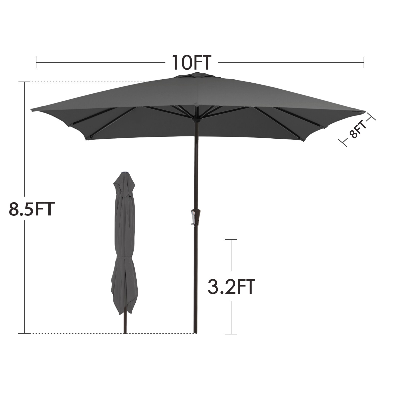 VOUA 8.5ZZS-GR Umbrellas-2 - View #4