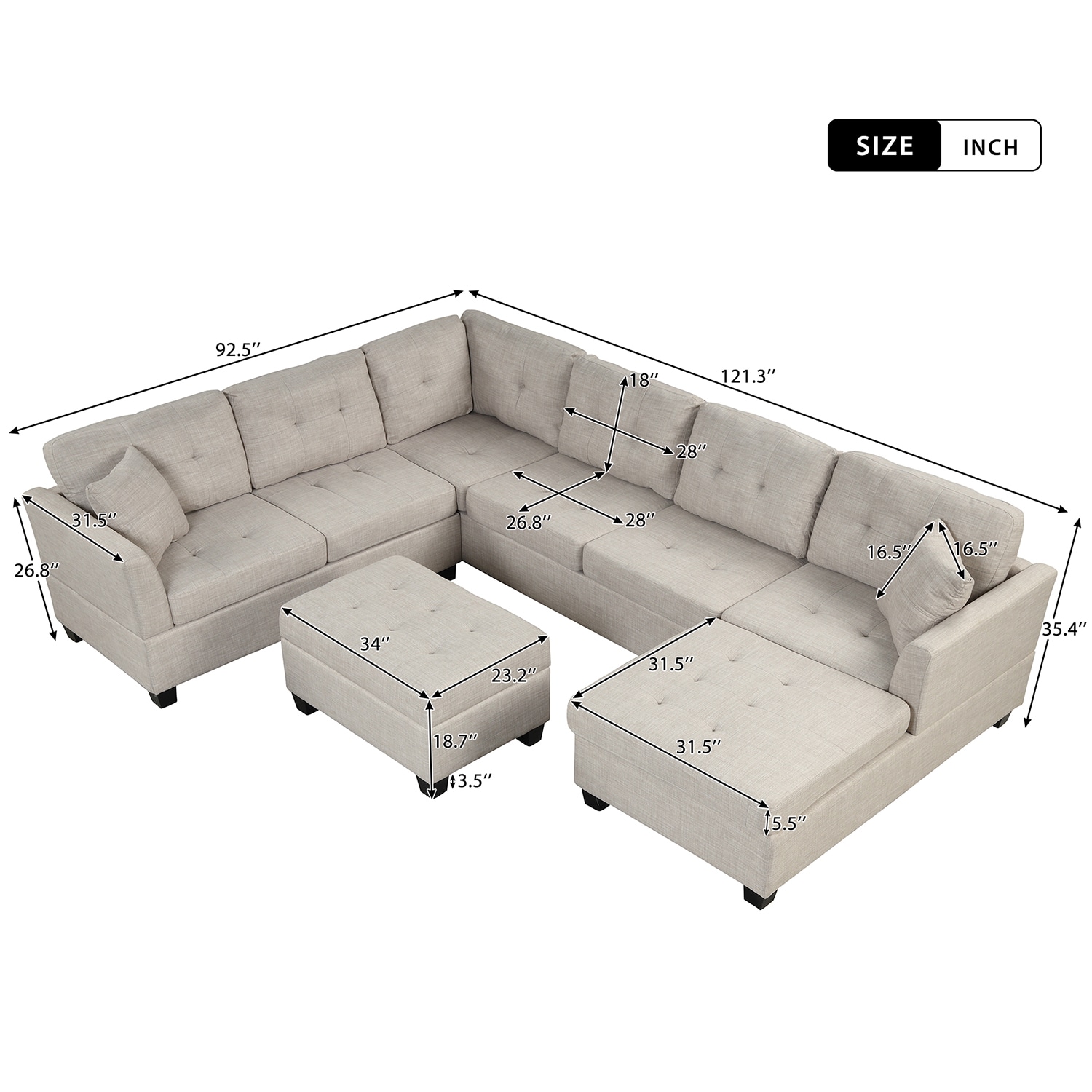 Bybafun YA3700224 Sofas-Loveseats - View #14