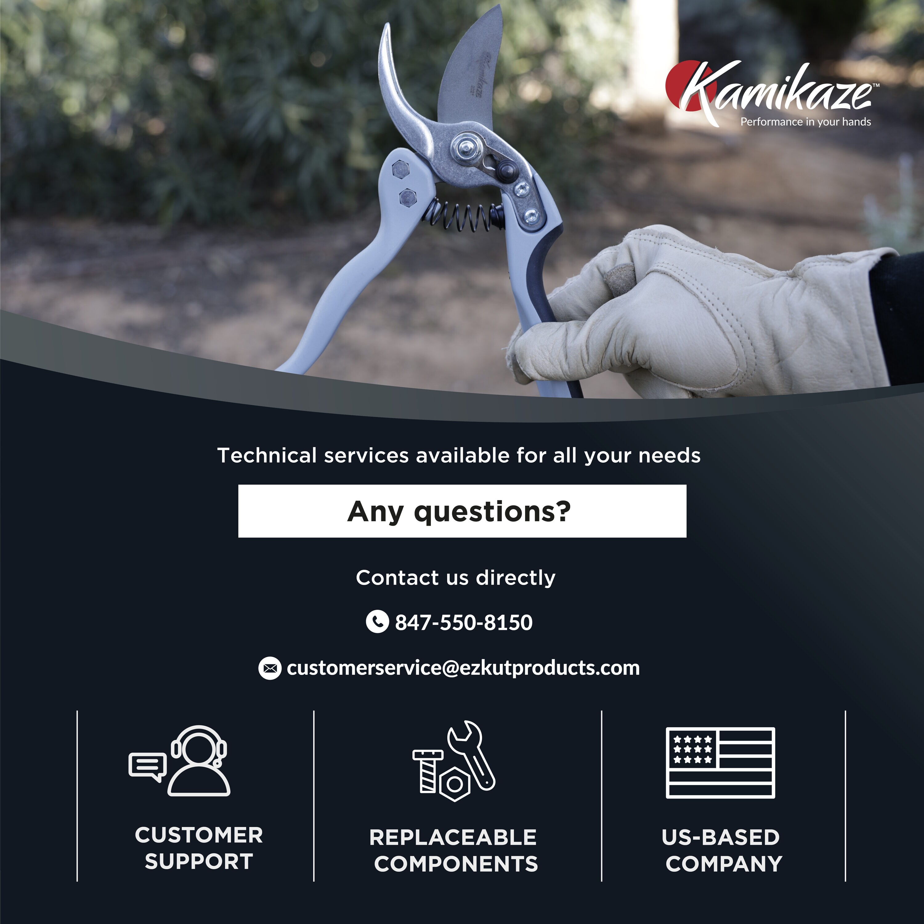 KAMIKAZE 6416 Hand-Pruners - View #9