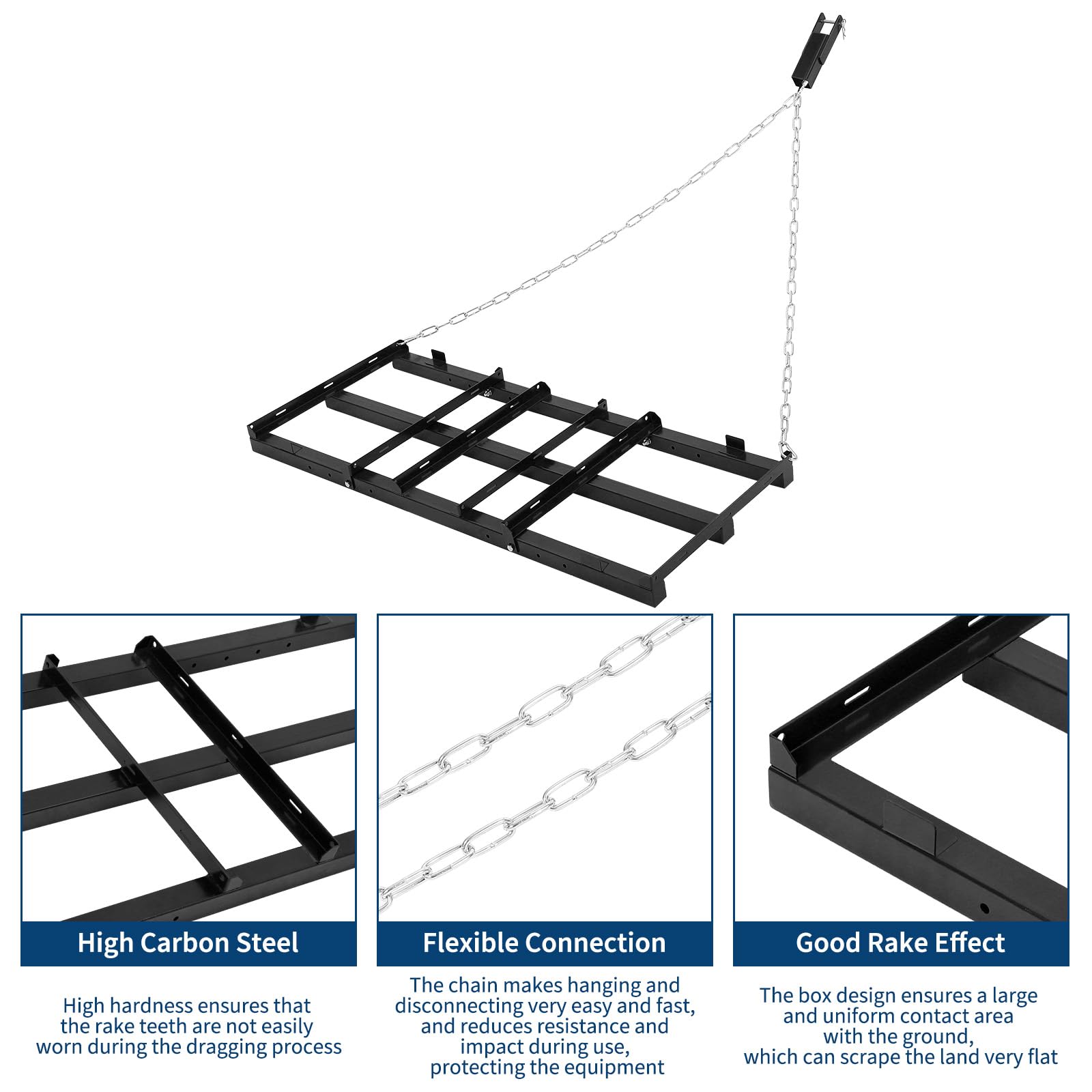 Garvee XQBGYM4K Lawn-Leaf-Rakes - View #2