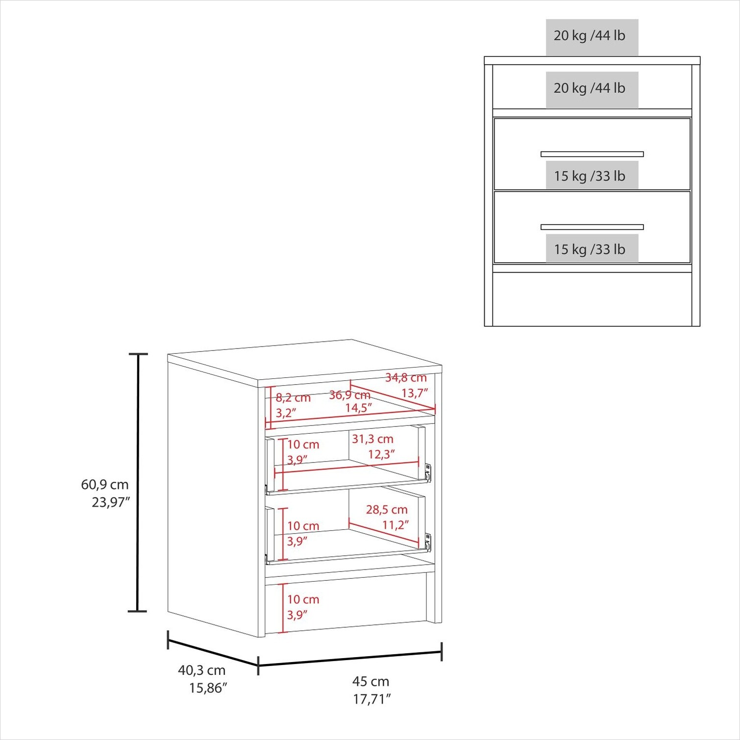 Naturefalls CMPIJ8G2QS47 nightstands - View #7