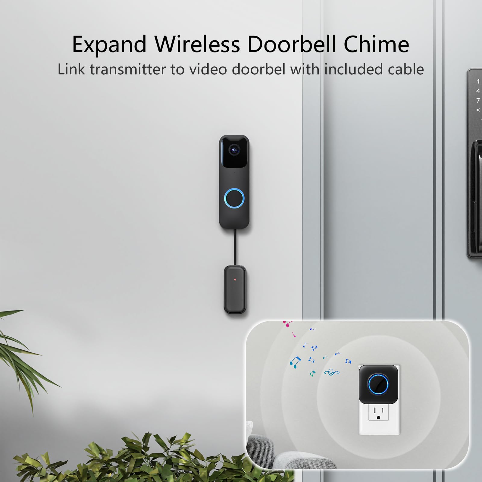 Justincity LJT0709J104 Doorbell-Chime-Access - View #4