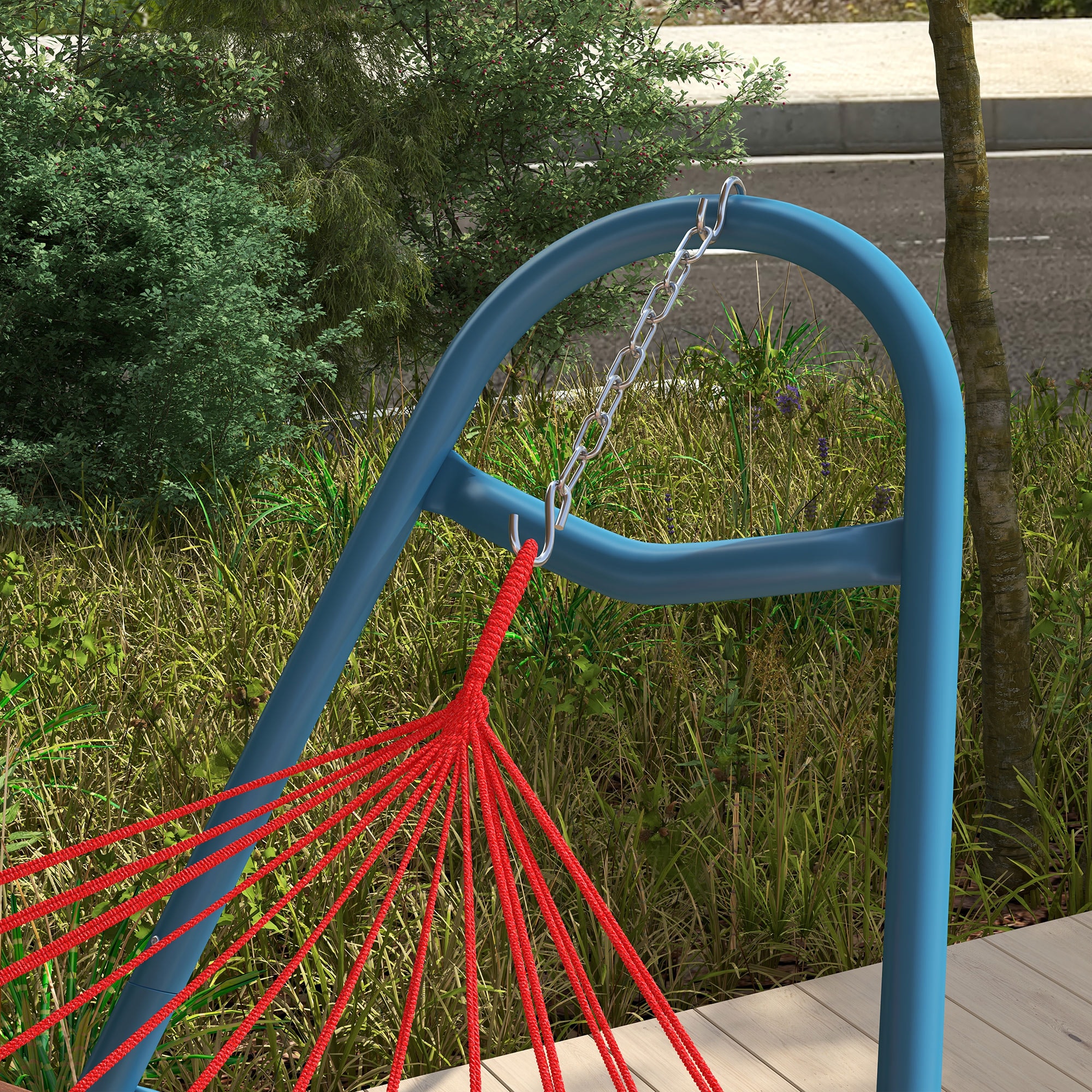 Outsunny 84A-311V00BU Hammock-Stands - View #8