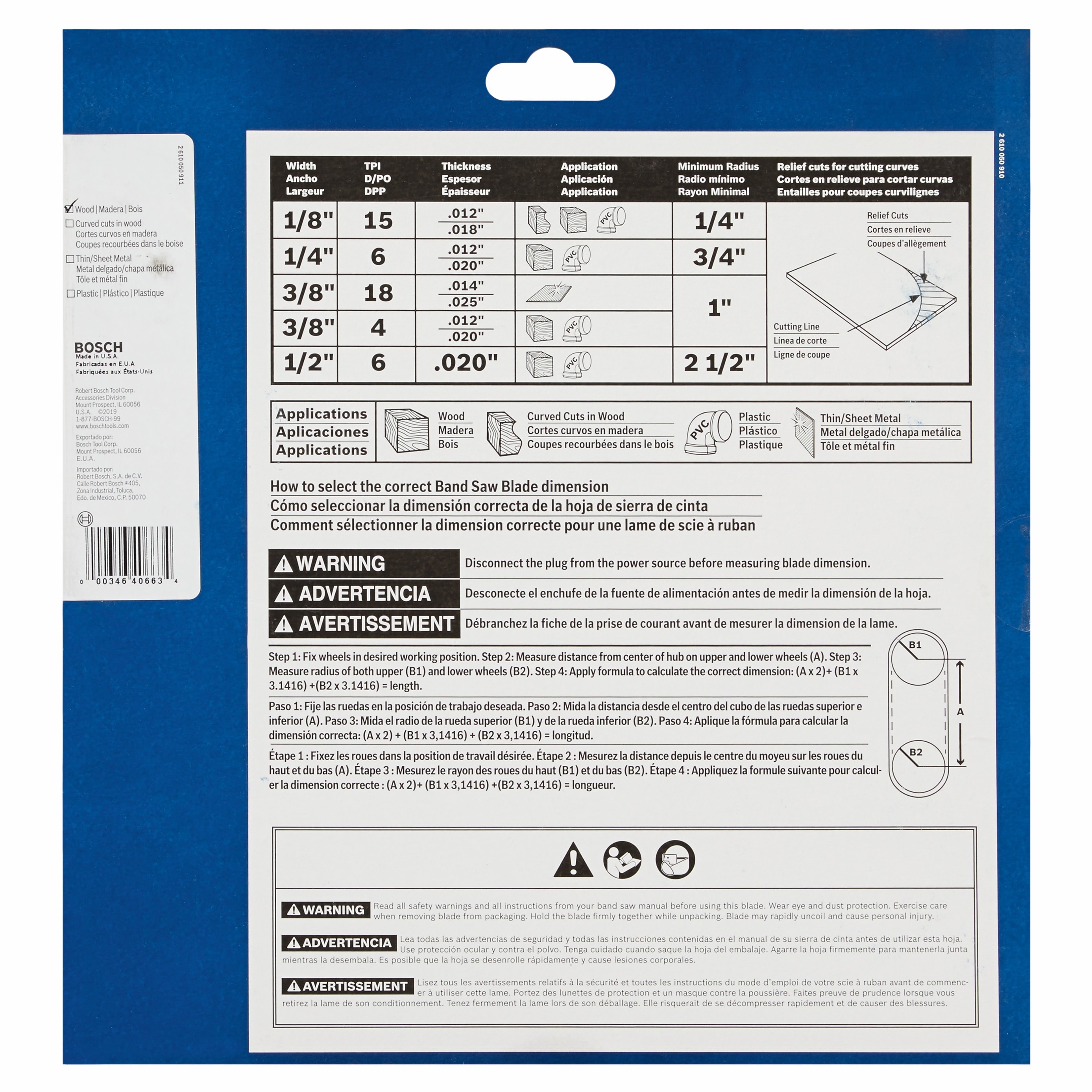 Bosch BS9312-4F Band-Saw-Blades - View #10