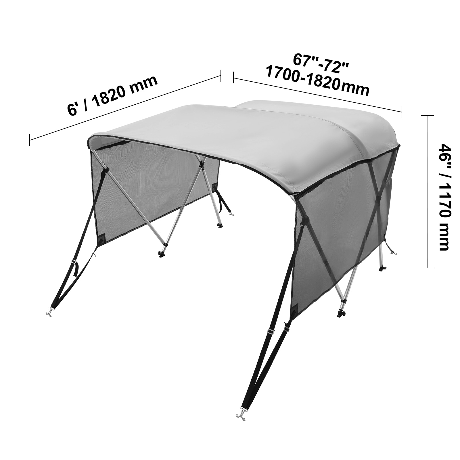 VEVOR 3GCYZYPDCL6LPLO8CV0 Boat-Covers - View #8