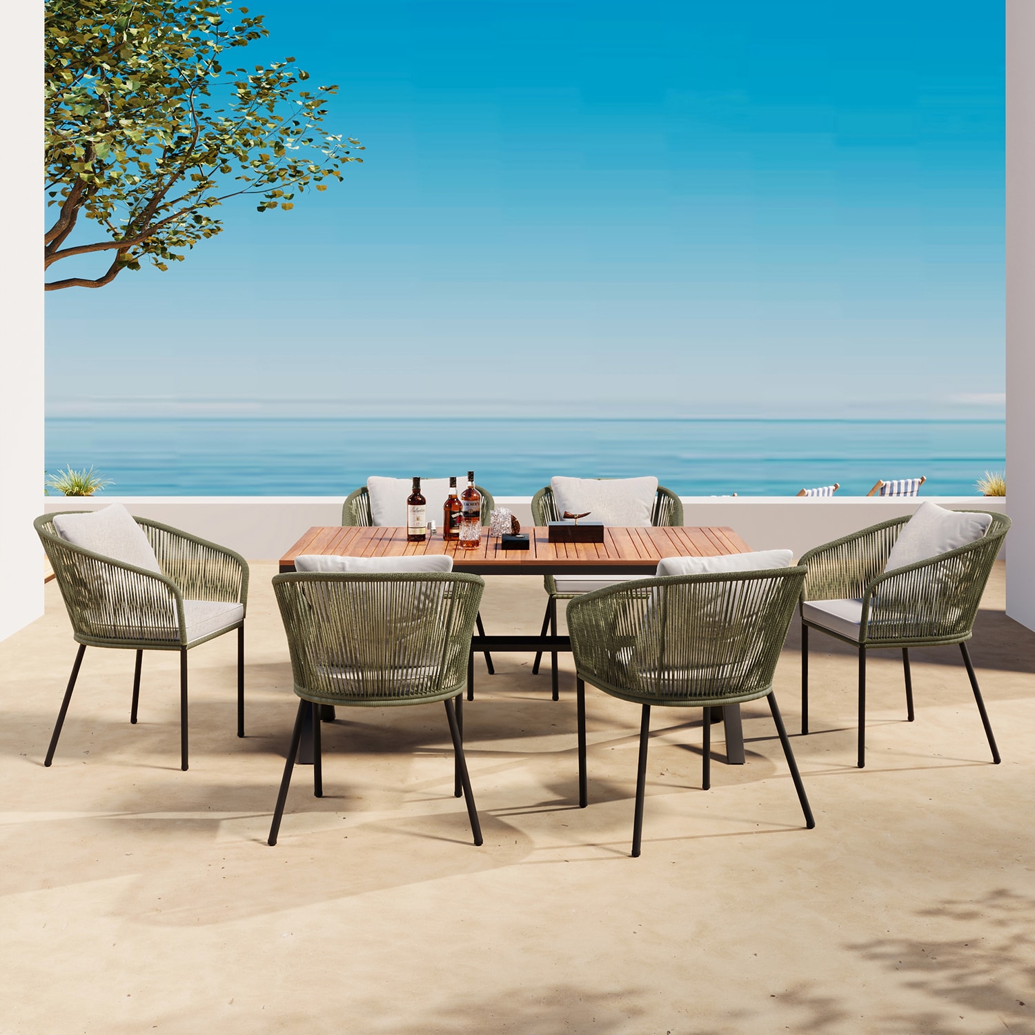 SINOFURN SYA380076BL Patio-Dining-Sets - View #13