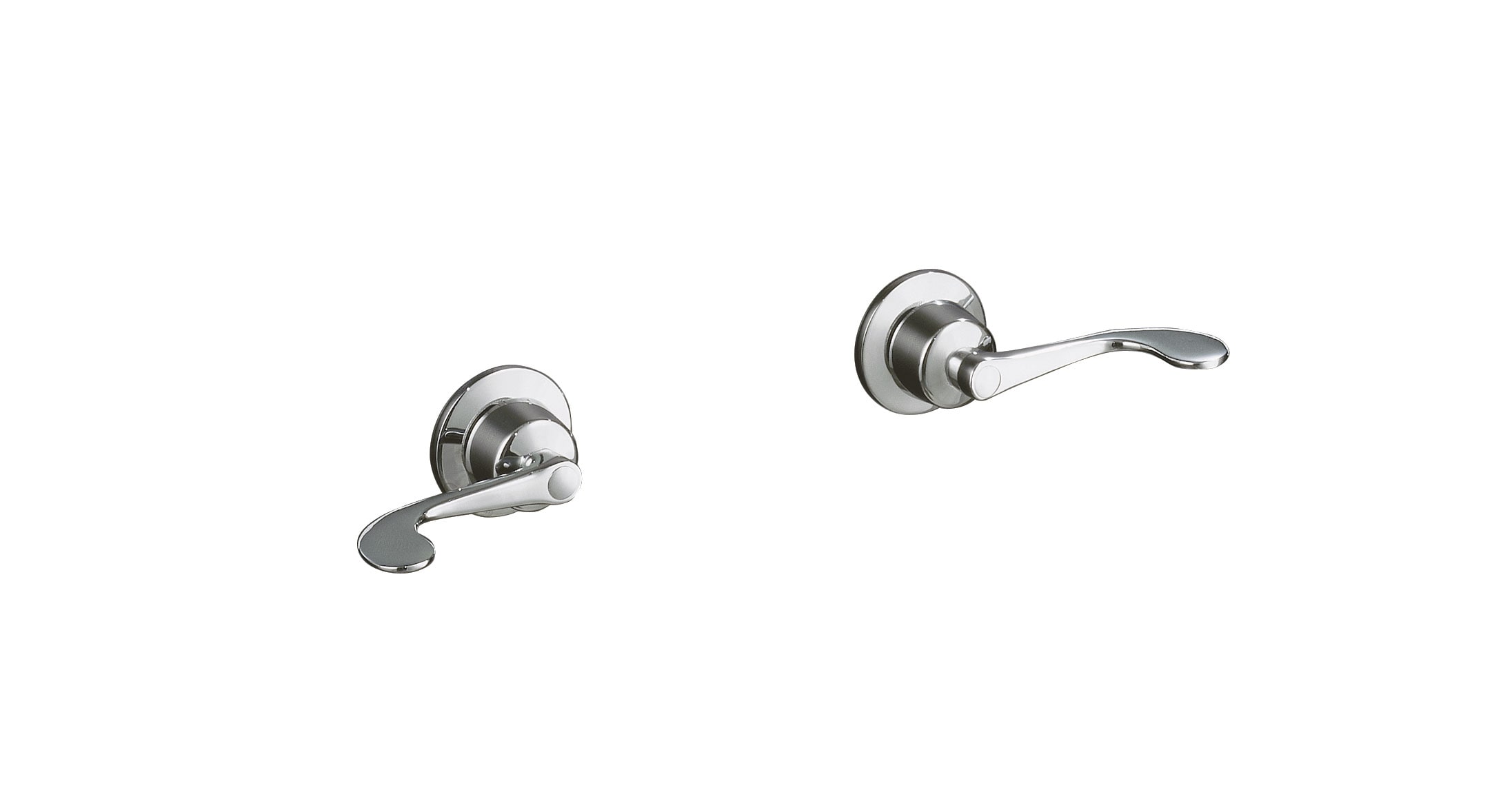 Kohler Polished Chrome 2 Handle Lever Shower Faucet Handle 2 Pack At 4848