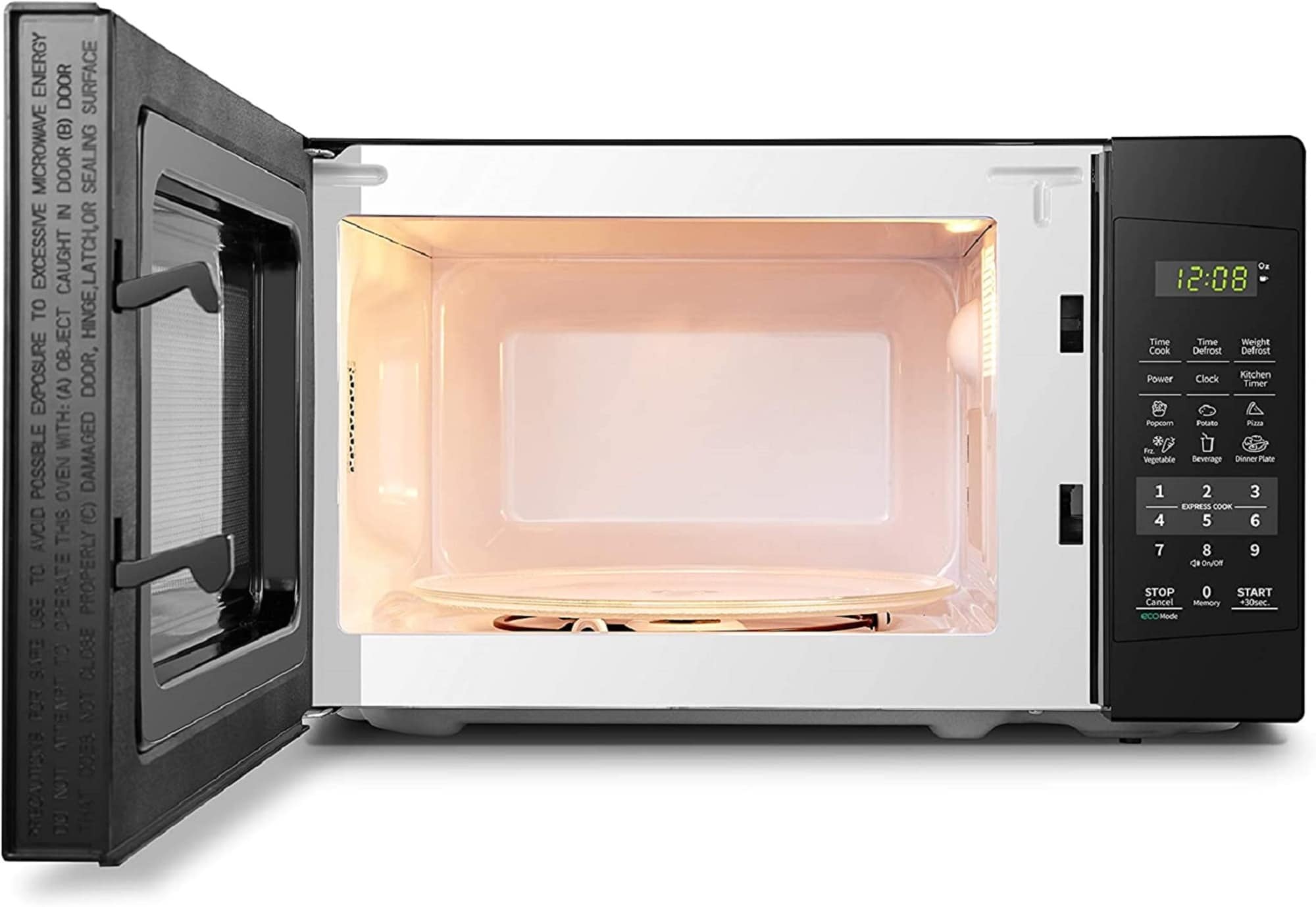 Comfee' 0.7 cu. ft. 700 Watt Compact Countertop Microwave in Cream