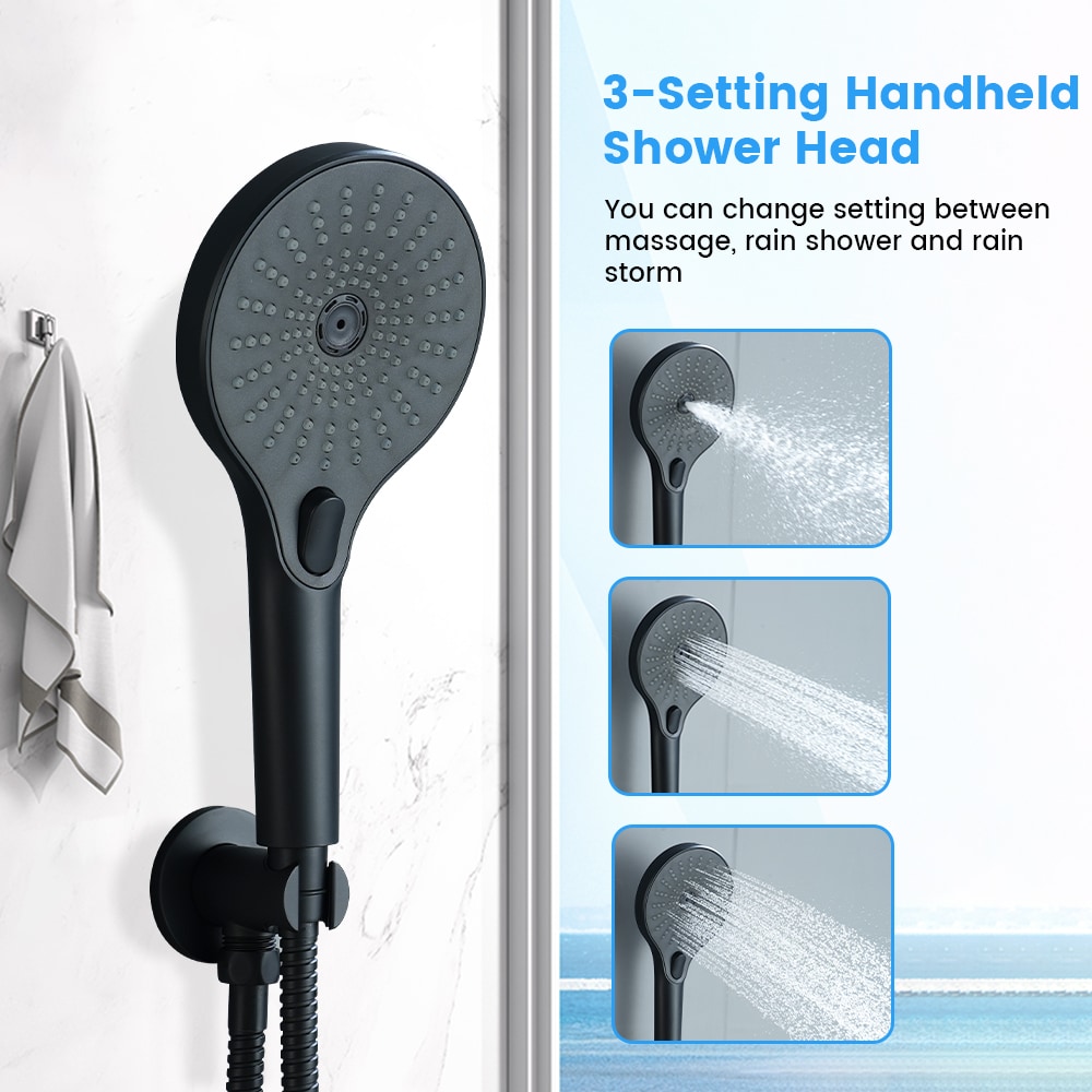 CASAINC CS12B-12MB Showerhead-Bar-Panels - View #10