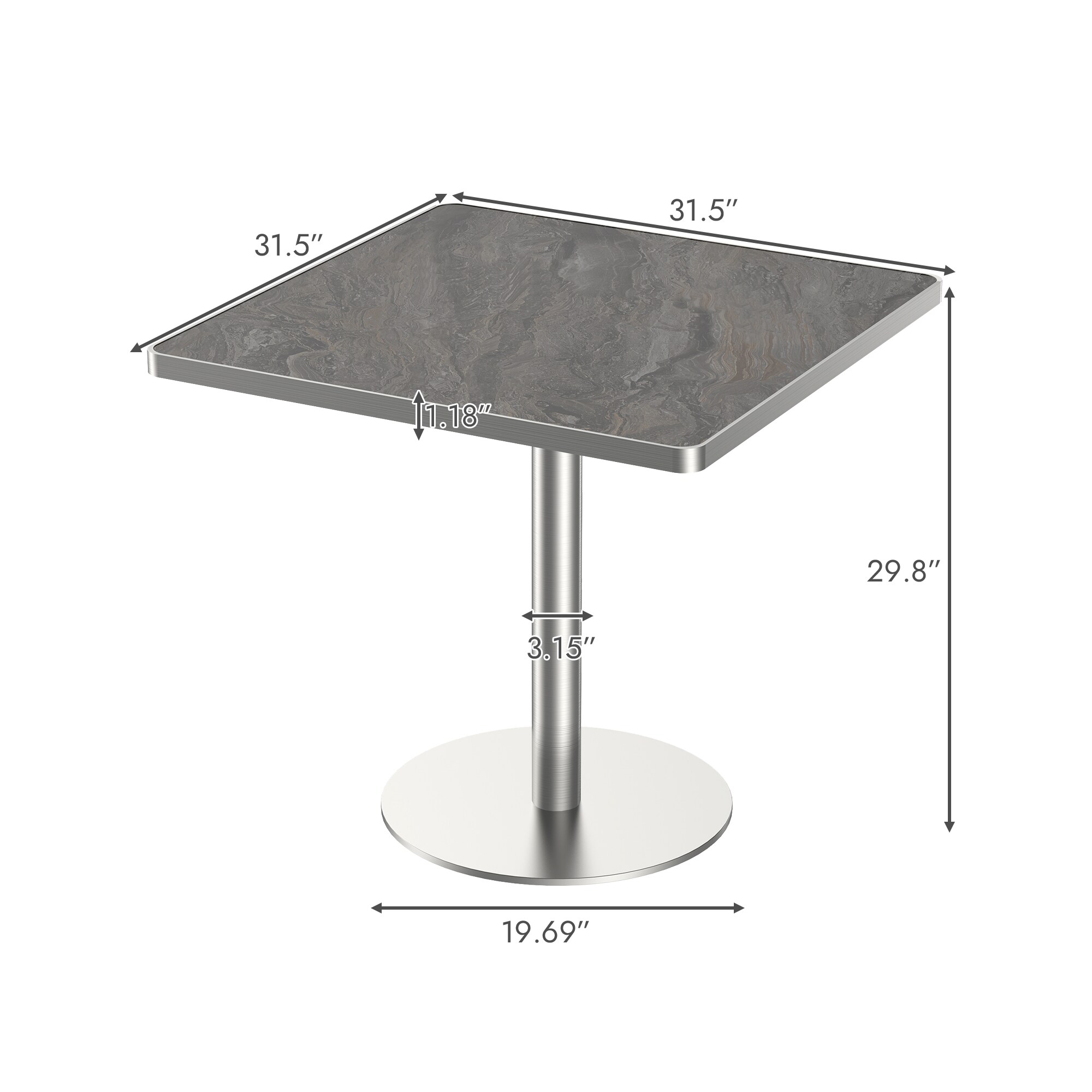 GDFStudio 375059 Dining-Tables - View #2