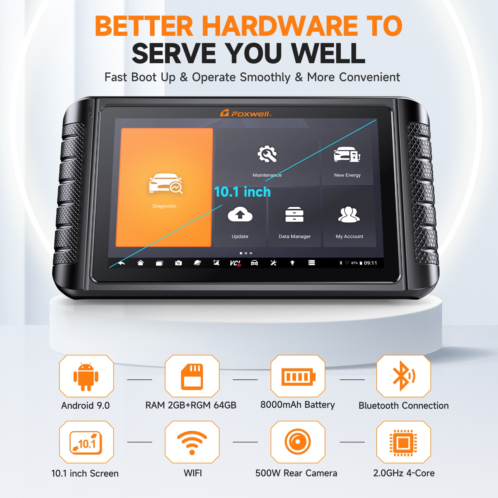 Foxwell NT1009 Auto-Diagnostic-Testing-Tools - View #5