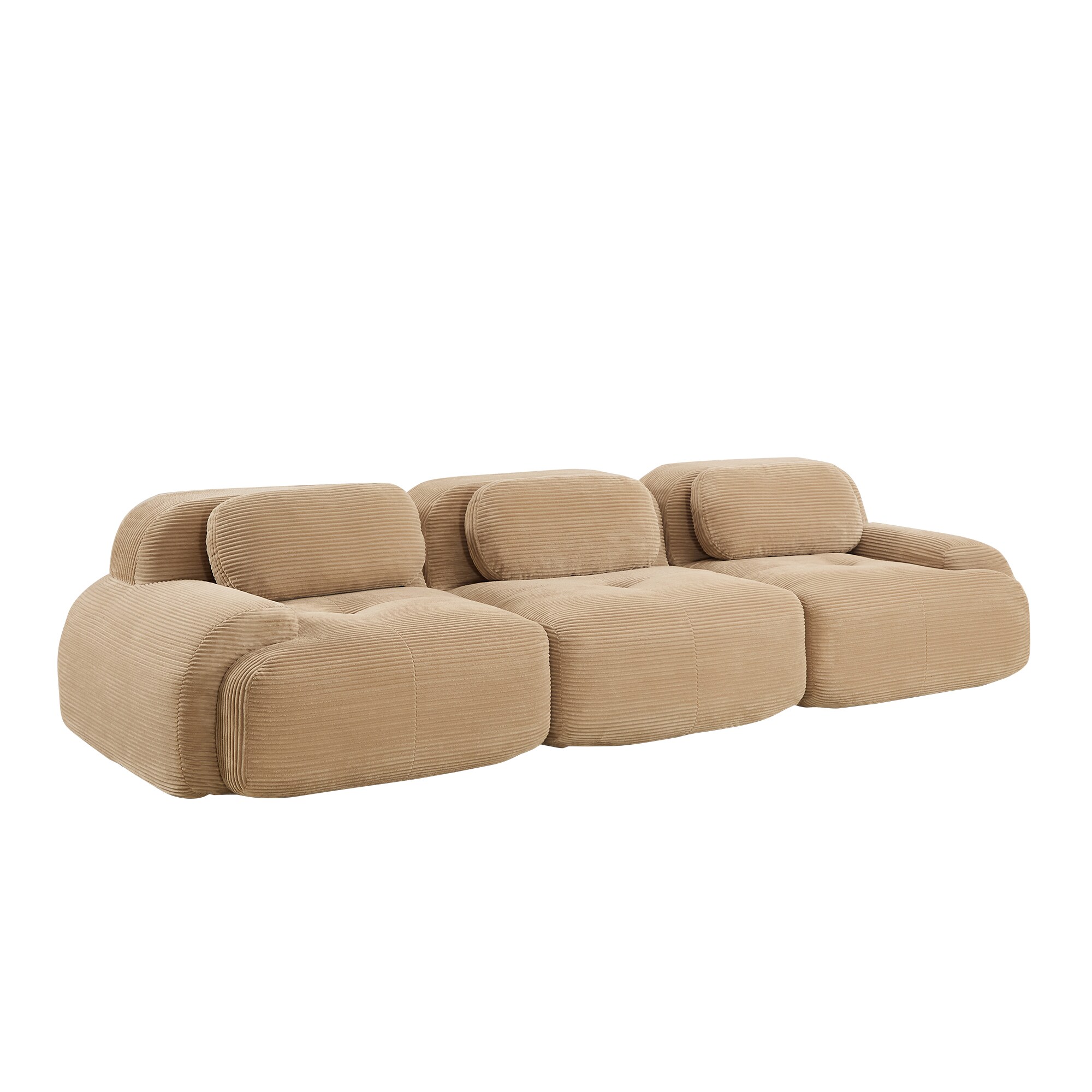Homy Casa SMZO-POY-BEI Sofas-Loveseats - View #16