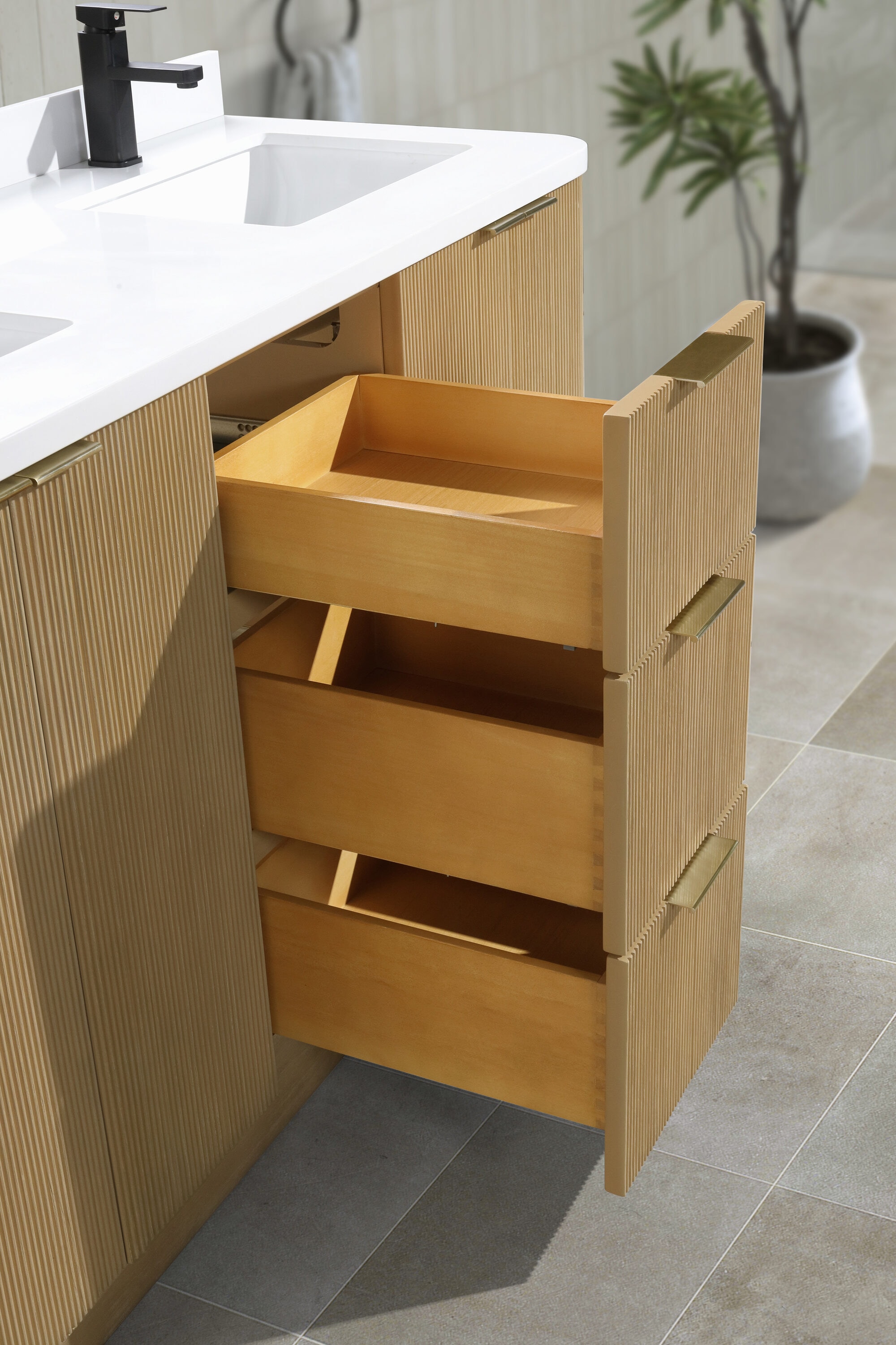 Ari Kitchen & Bath AKB-CALAMIGO-55-OAK Bath-Vanity-Combo - View #16