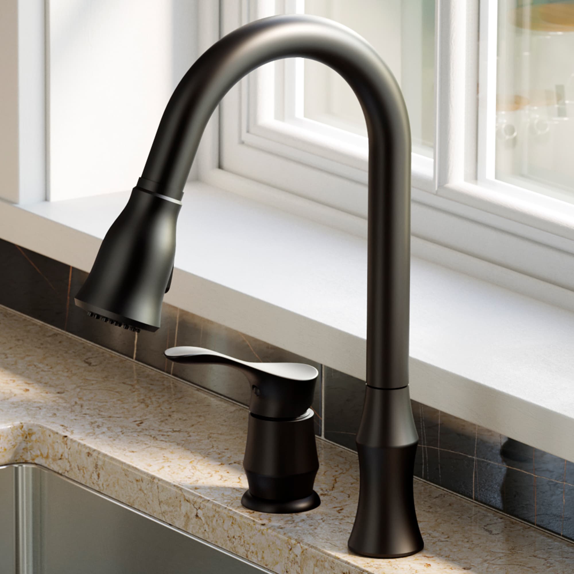 Karran KKF260SD25MB Kitchen-Faucets - View #2