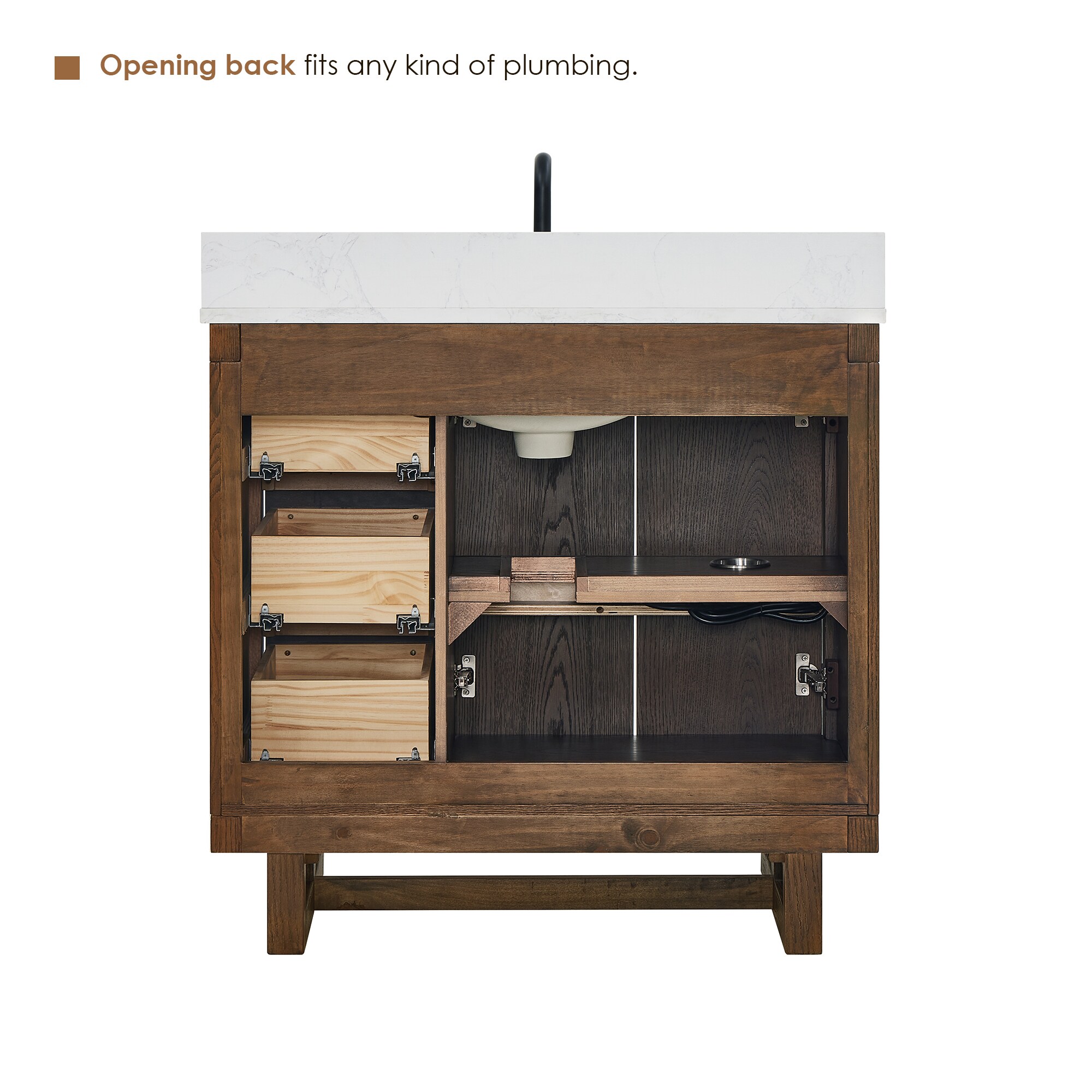 Altair 573036-BK-GW Bath-Vanity-Combo - View #13