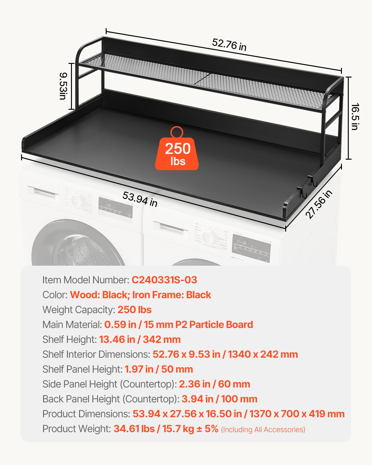 VEVOR SCXYTM54INCH13262V0 In-Stock-Lam-Countertops - View #7