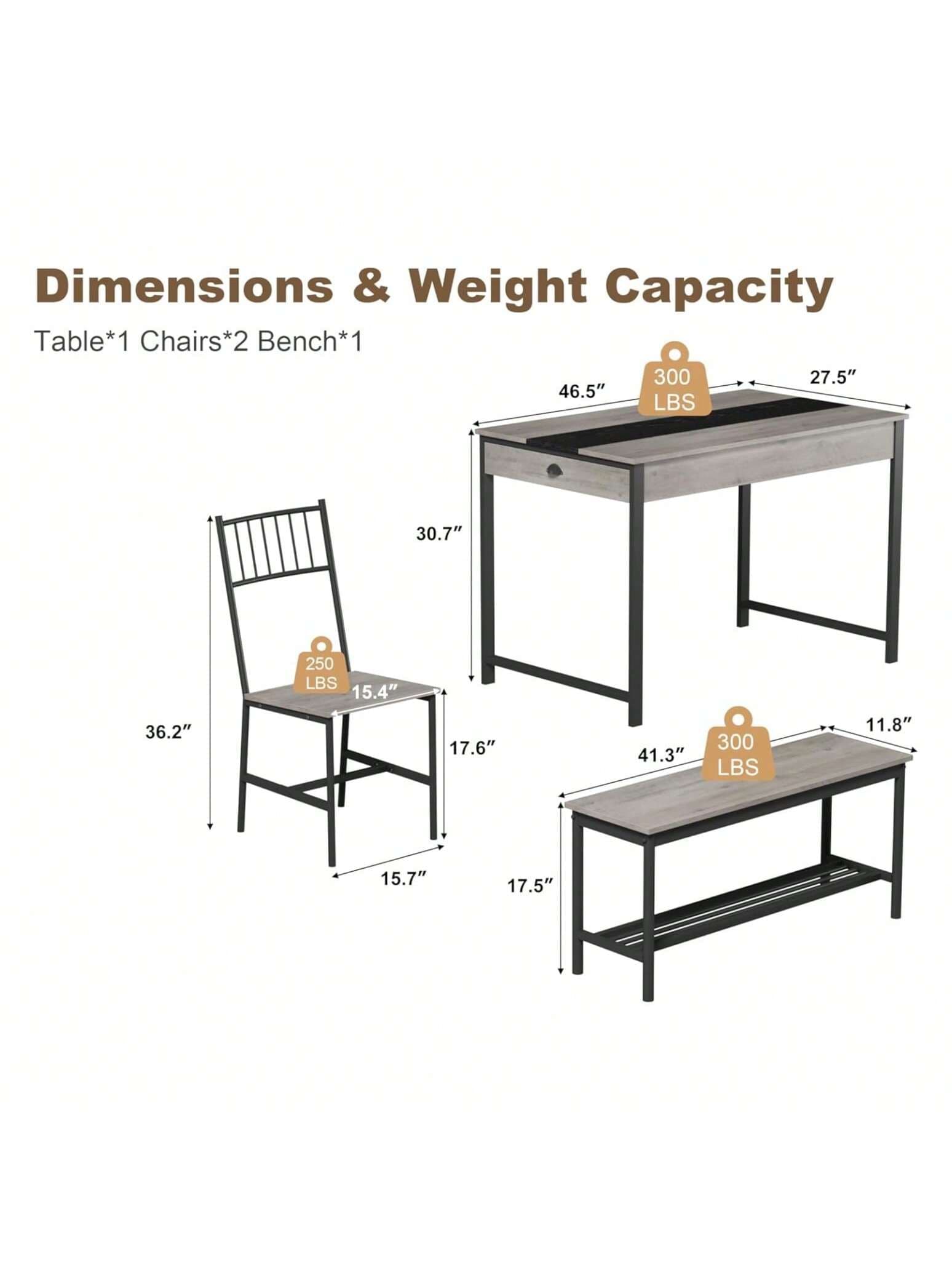 Qeetex BY-PHO-348KNP7B Dining-Tables - View #6