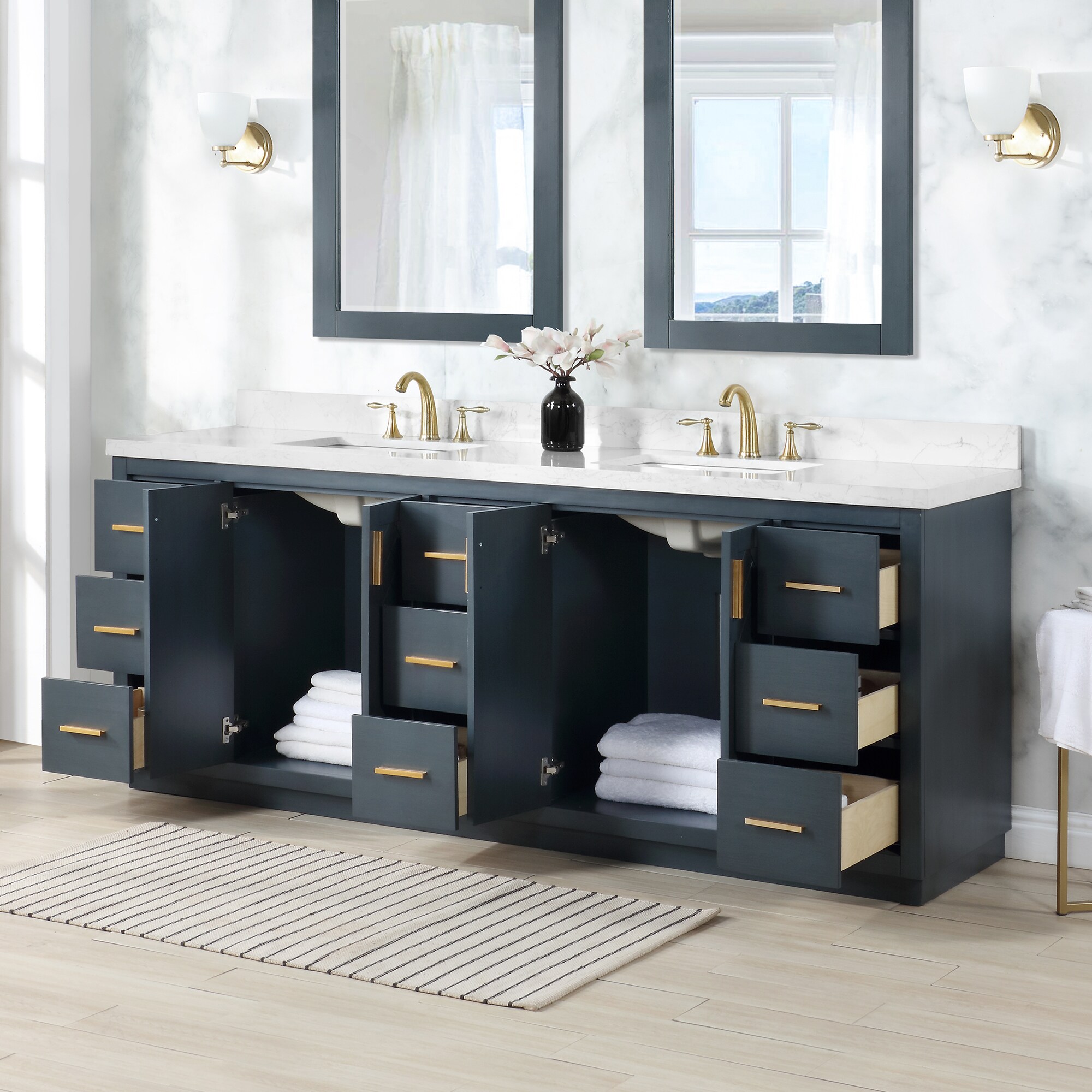 Altair 543084-CB-GW-NM Bath-Vanity-Combo - View #3