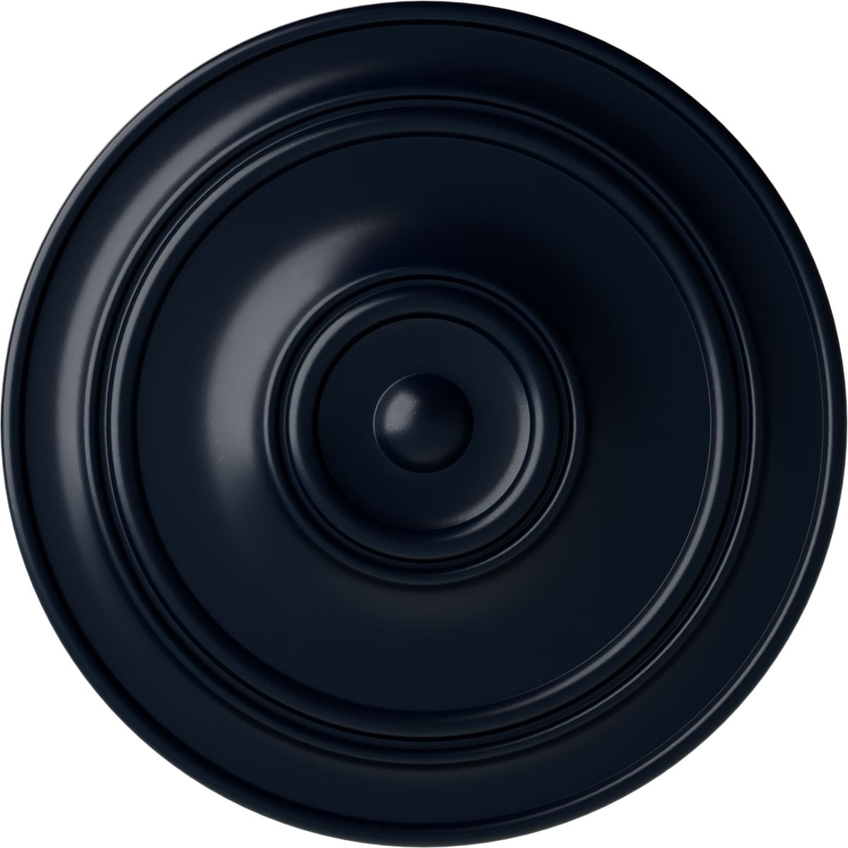 Ekena Millwork CM40CLMDF Small Classic 40.25-in W x 40.25-in L Painted Midnight Dream Polyurethane Whole Ceiling Medallion