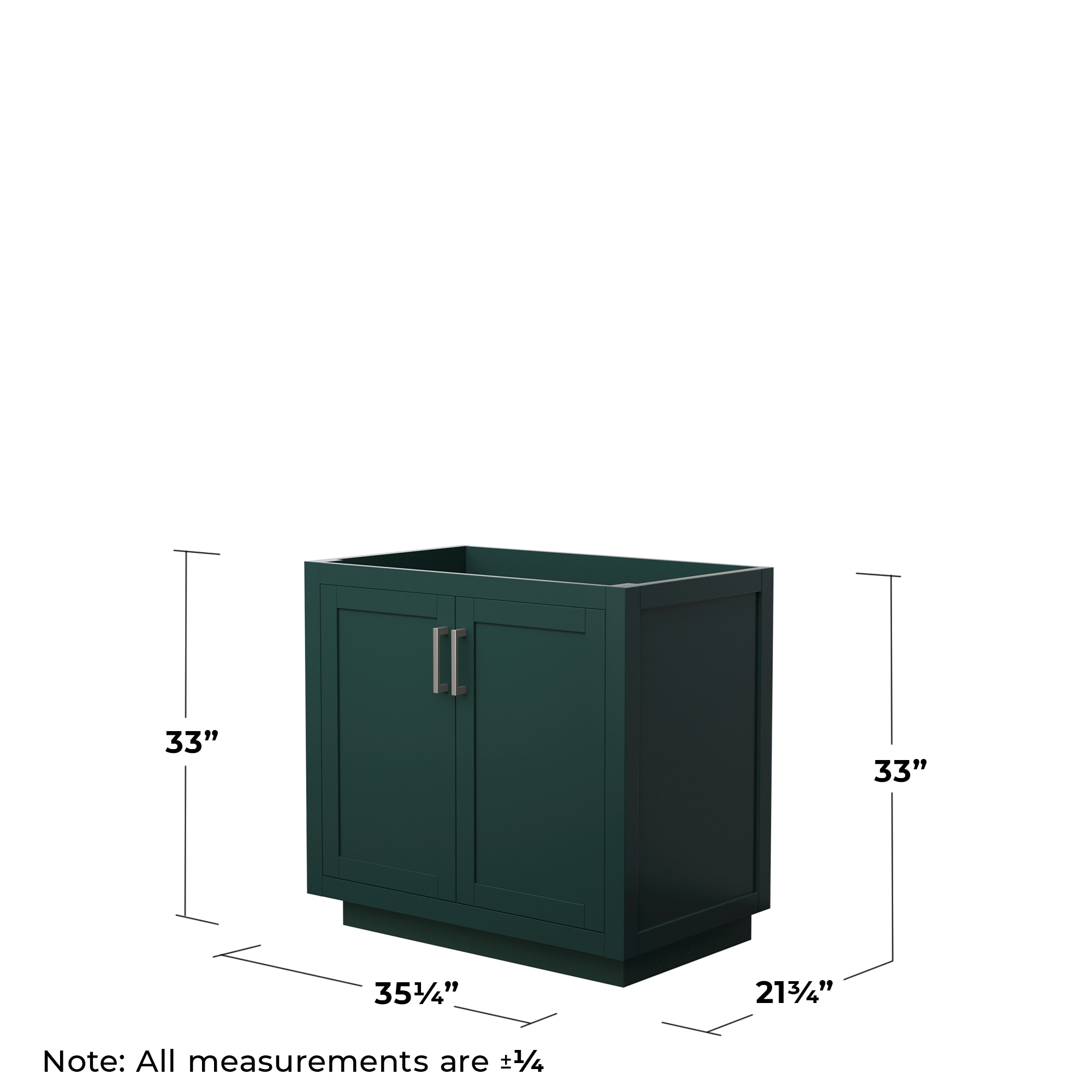 Wyndham Collection WCF292936SGECXSXXMXX vanities - View #3