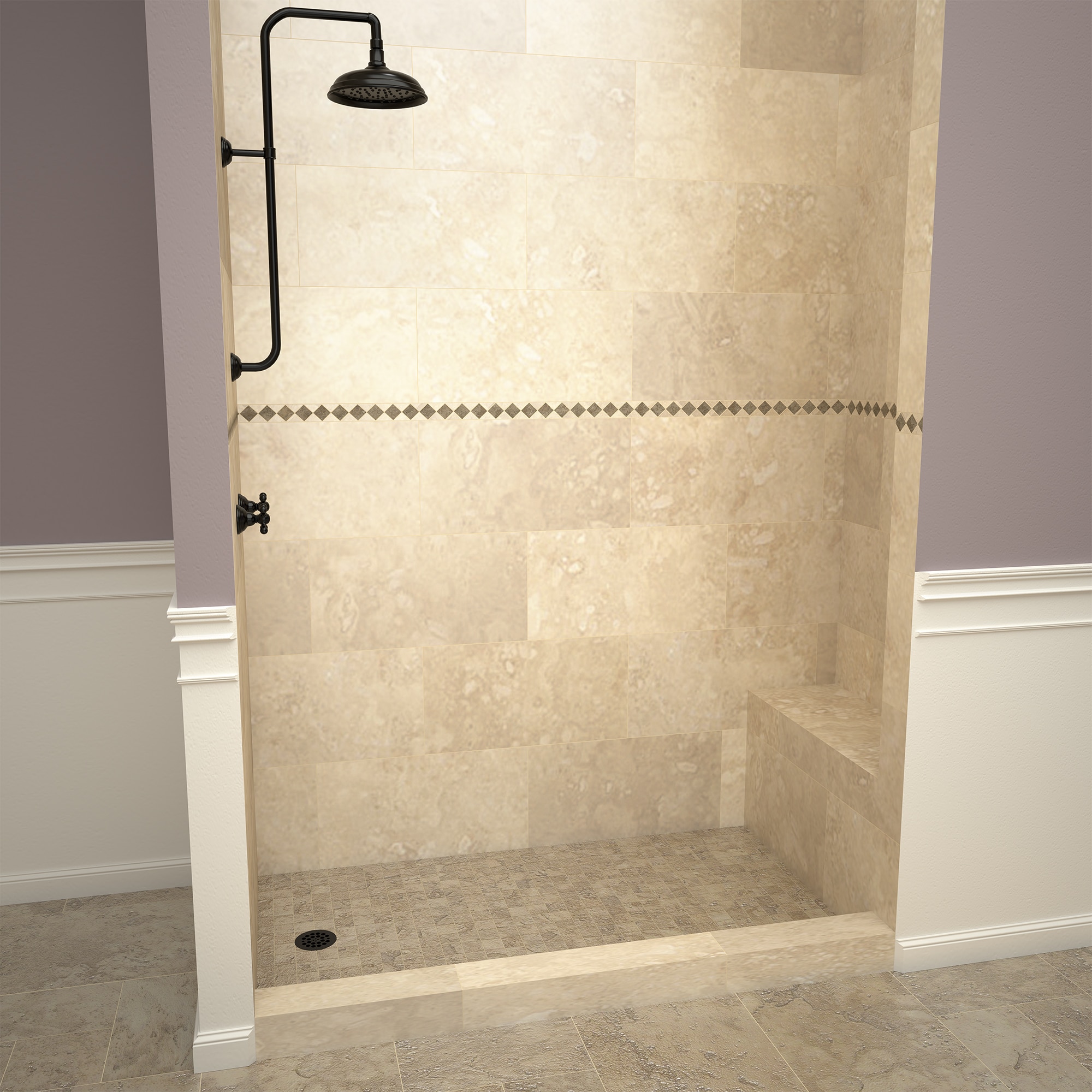Tile Redi P4248LRB42KITMB Shower-Floors - View #5