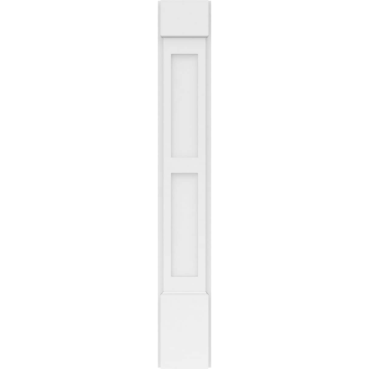 Ekena Millwork PILP07X048DFP01-2 Entry-Door-Casing-Accents - View #3