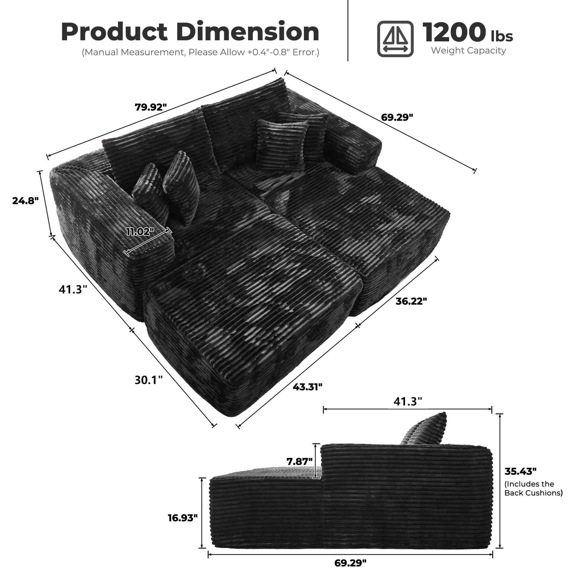 Ovios OMOMOR430 Sofas-Loveseats - View #7