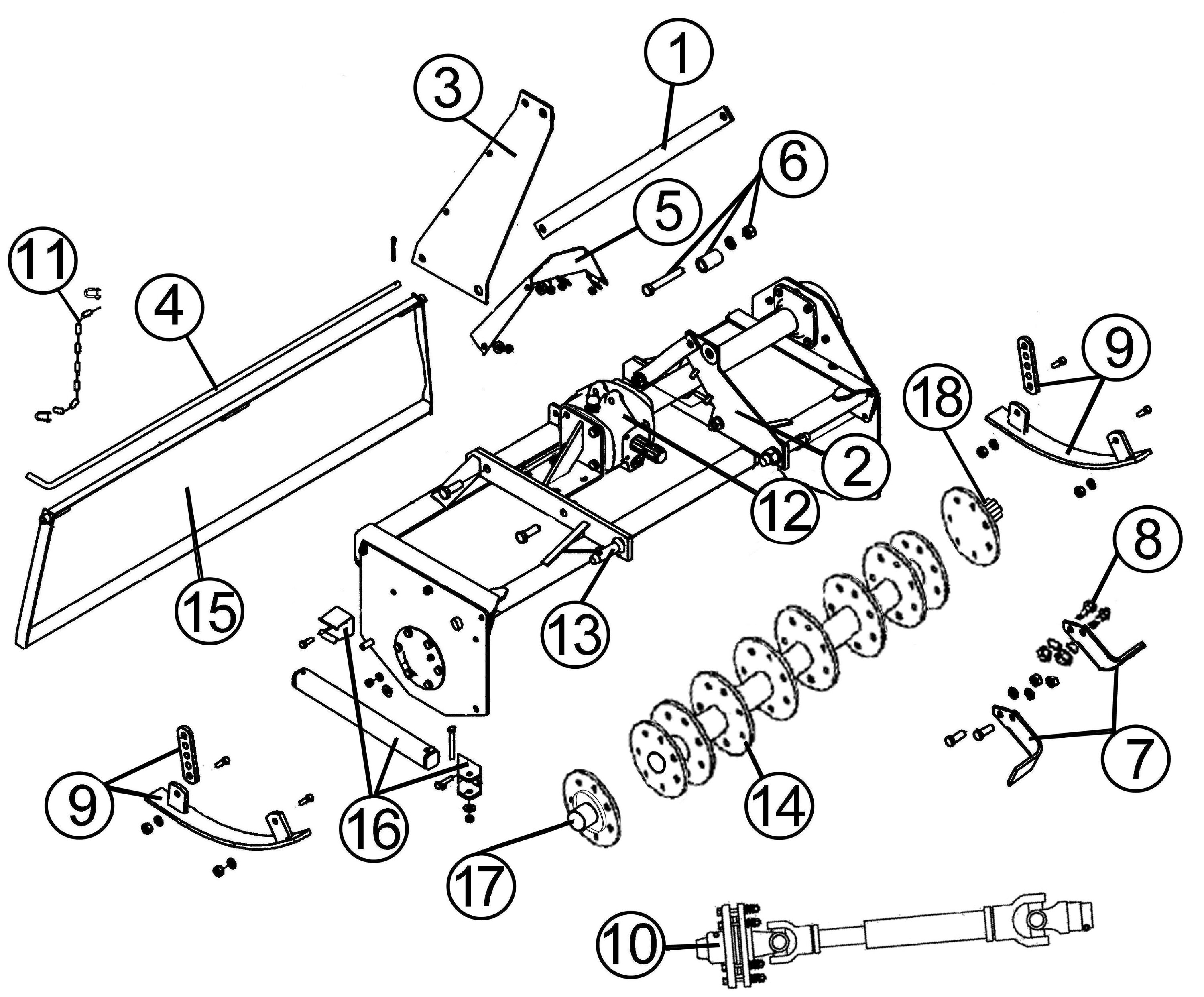 King Kutter TG-48-XB-YK Tractor-Accessories - View #3