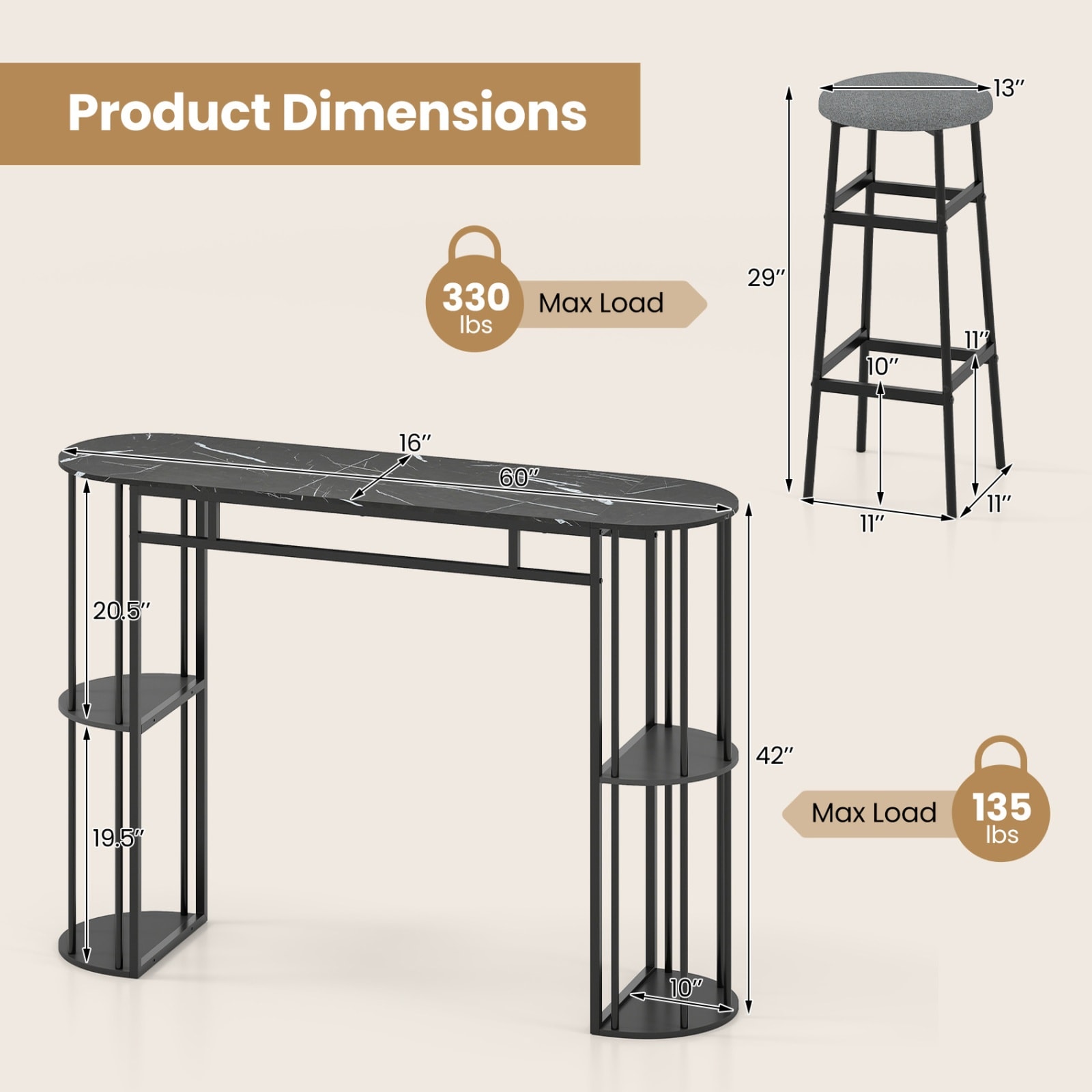 SUGIFT ZMLW014SUGHY2076 Dining-Sets - View #3