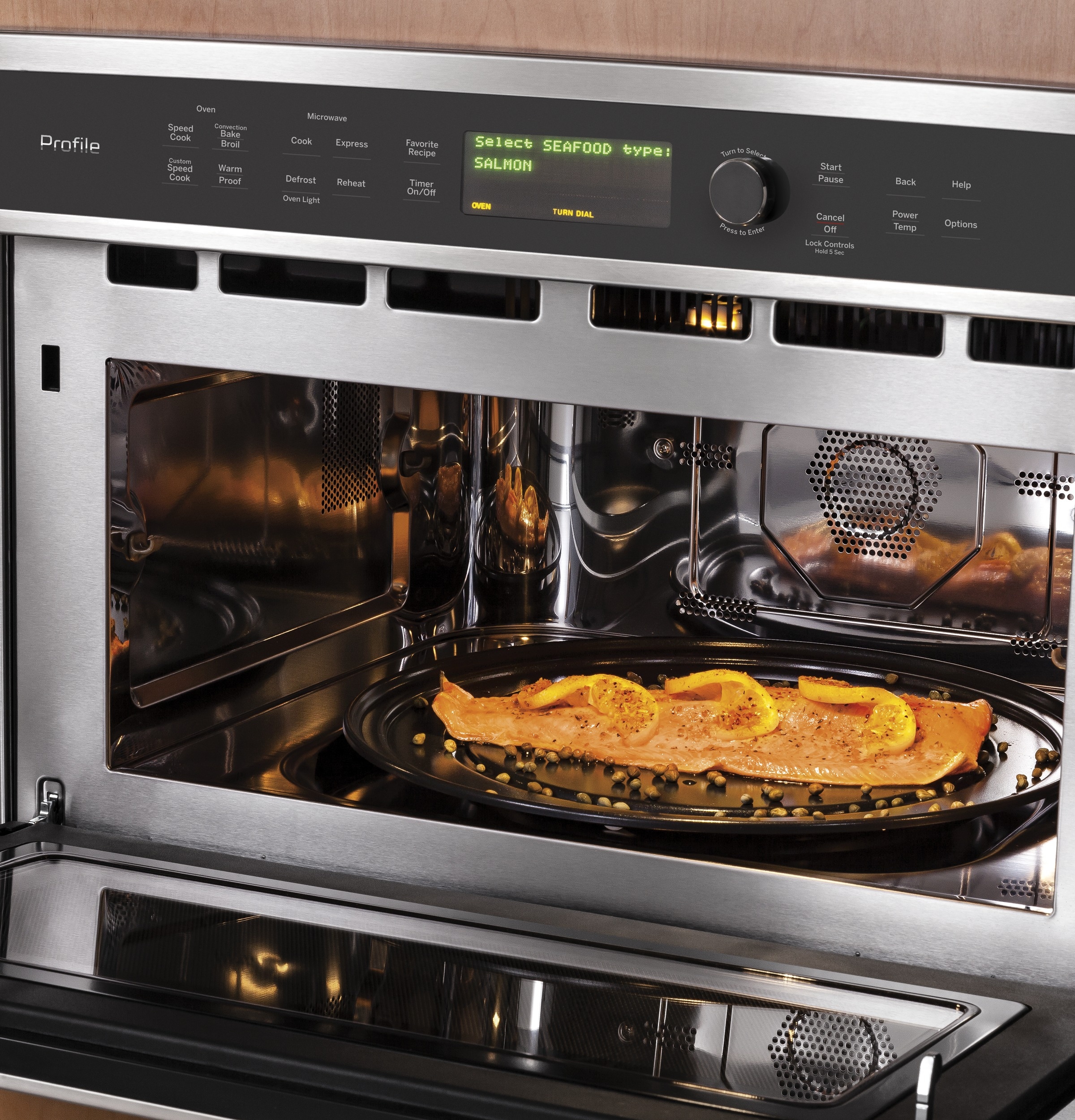 GE Profile™ 30 Built-In Combination Convection Microwave
