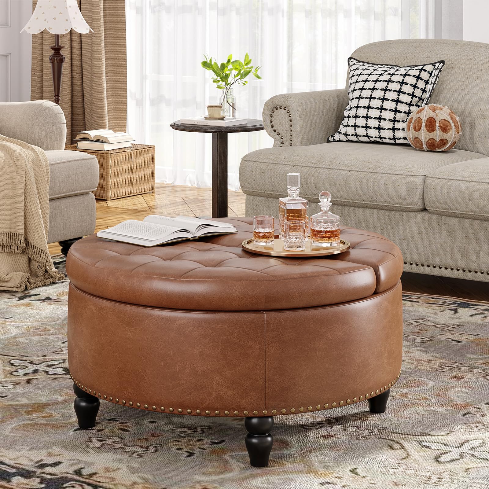 Vabches DA0270BR01C Indoor-Ottomans - View #3