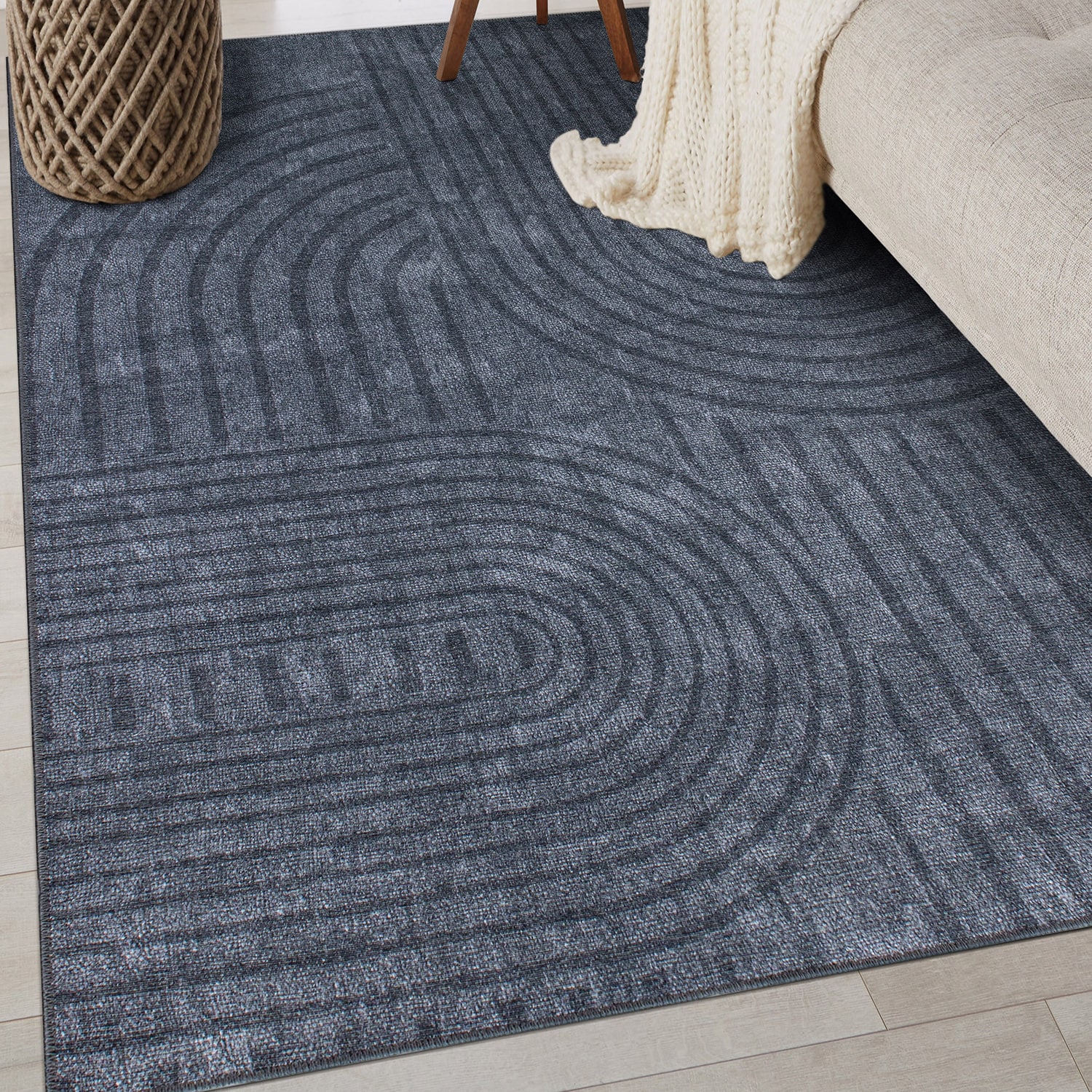 World Rug Gallery 5073DARKGRAY8X10 rugs - View #11